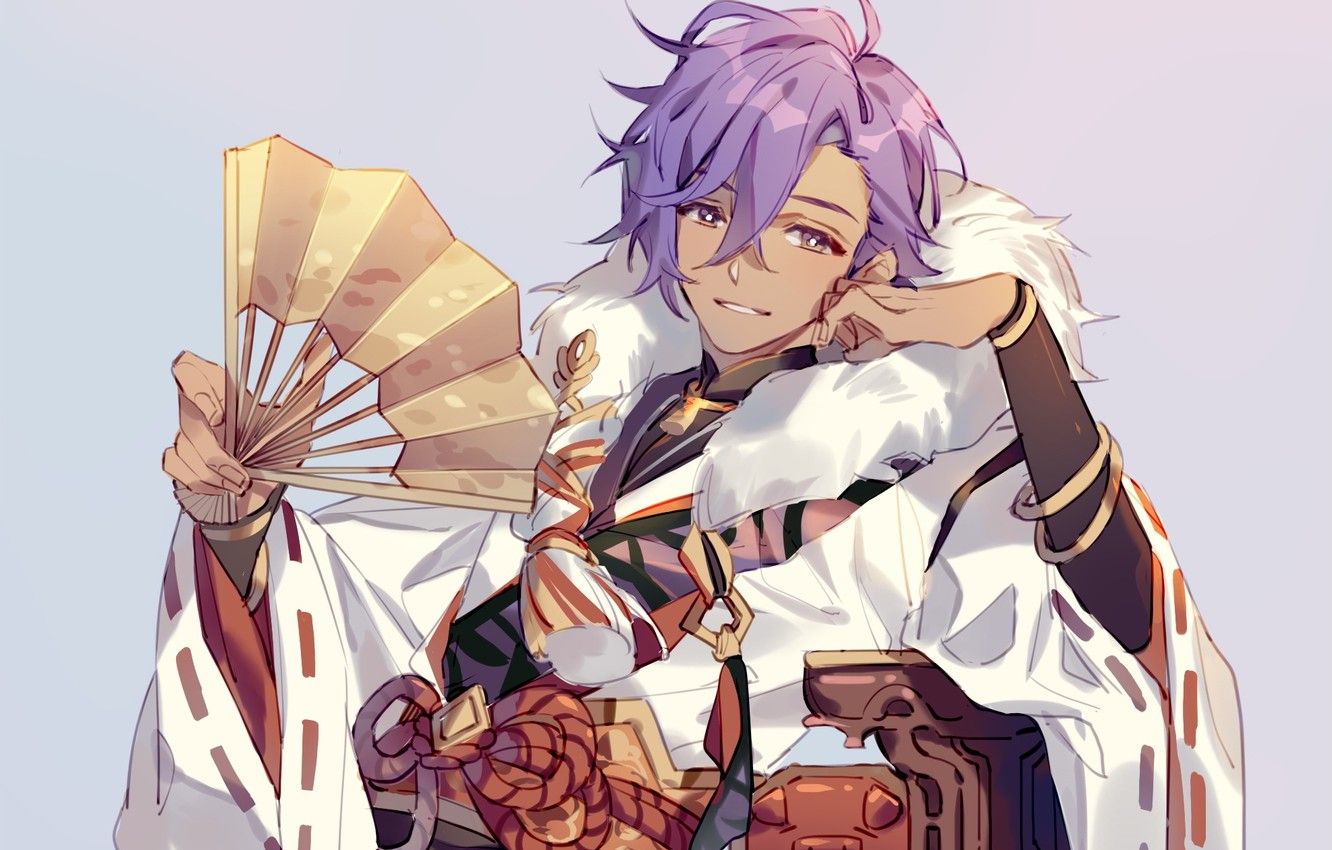 1332x850 Download wallpaper Fanart, Ensemble Stars!, Pixiv, Fanart From Pixiv, Pixiv Id Adonis Bus Station, section mood in resolution 1024x1024