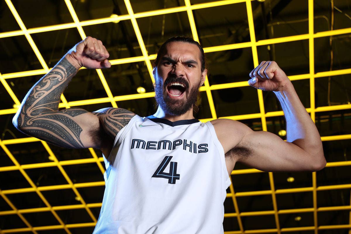1200x800 Download Memphis Grizzlies Steven Adams Wallpaper