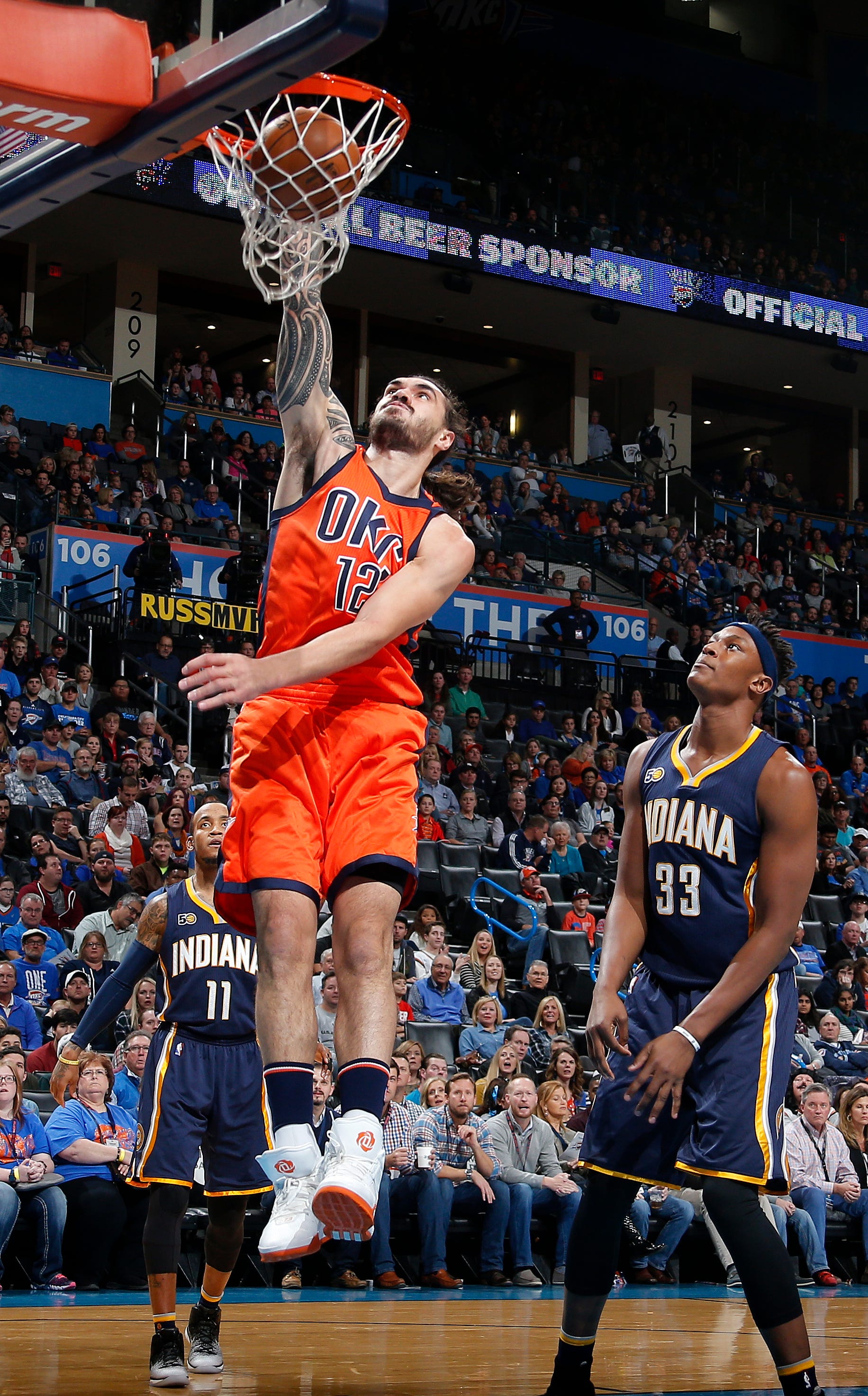 1832x2946 Thunder Journal: Up And Down Adams In Thunder's OT Loss To Pacers