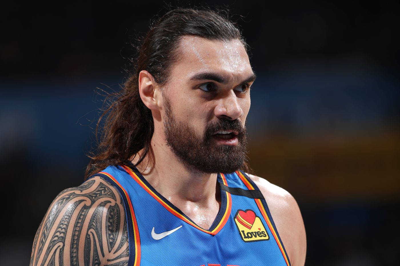 1400x933 Download Steven Adams OKC Thunder Wallpaper
