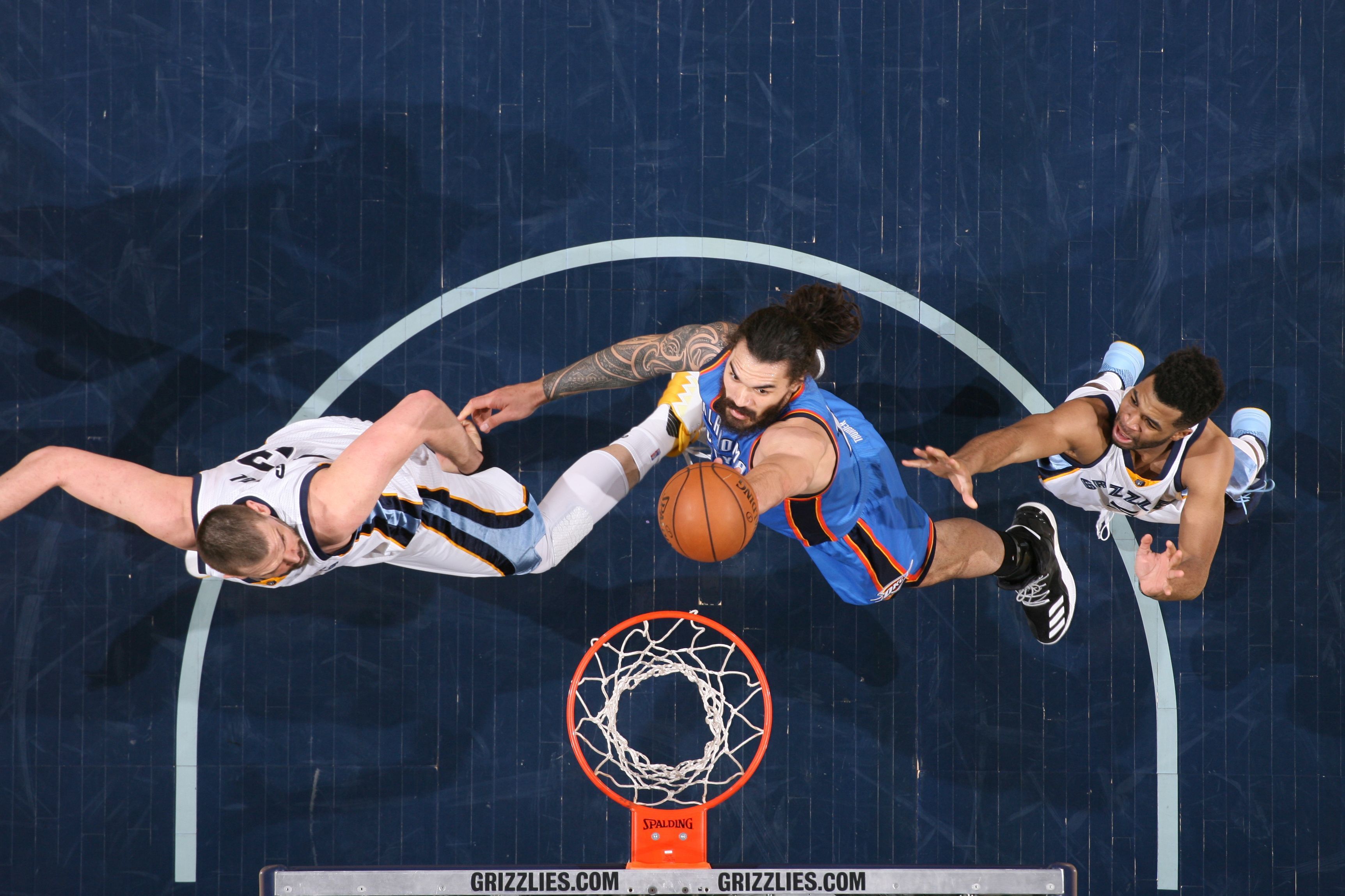 3448x2299 Glass Act: Steven Adams 'has Earned On Court Respect'