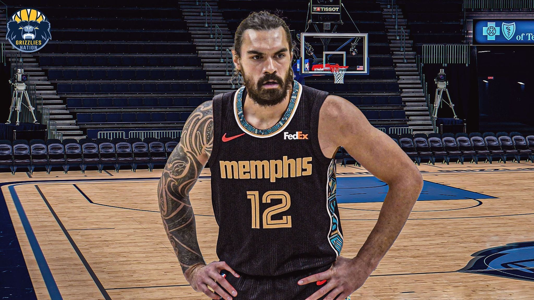 2048x1152 Grizzlies Nation on X: Fun Fact: Steven Adams AKA The Big Kiwi, his real name is Steven Funaki Paea He Ofa Ki Loa Adams. / X