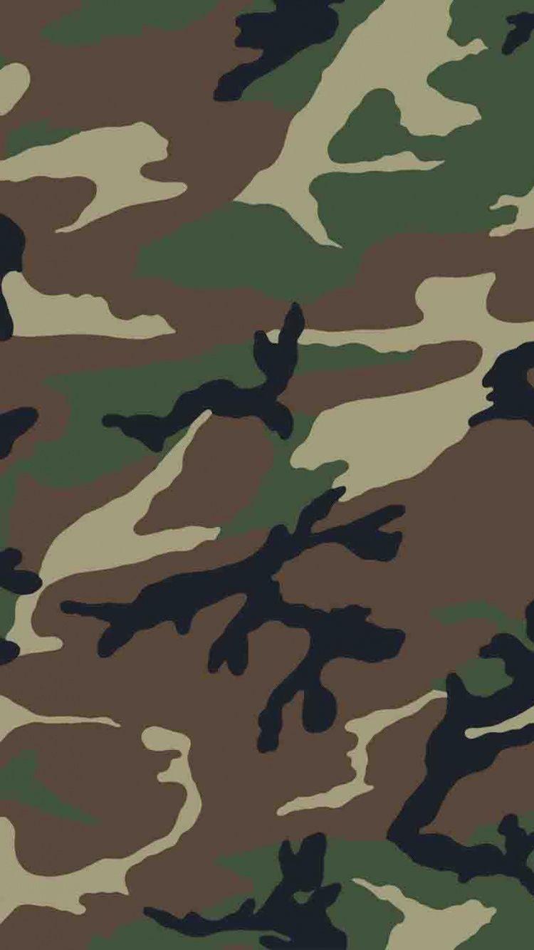 750x1334 Design, Textile, Camouflage, Pattern, Military Camouflage Wallpaper