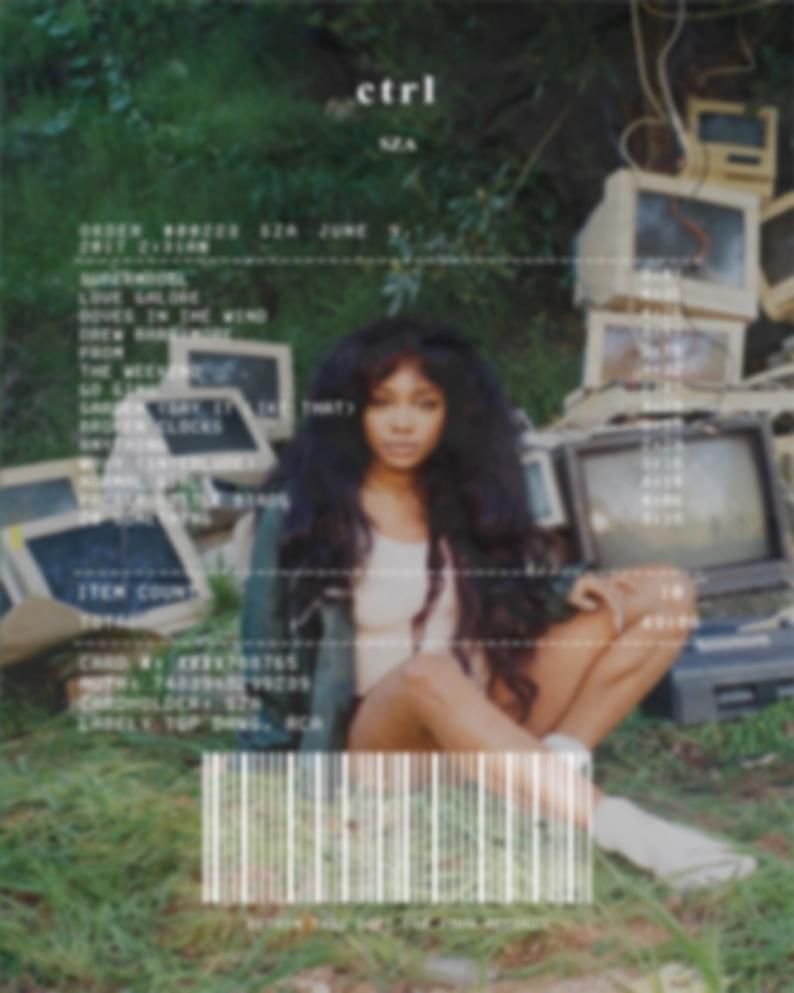 794x993 SZA Ctrl Wallpaper