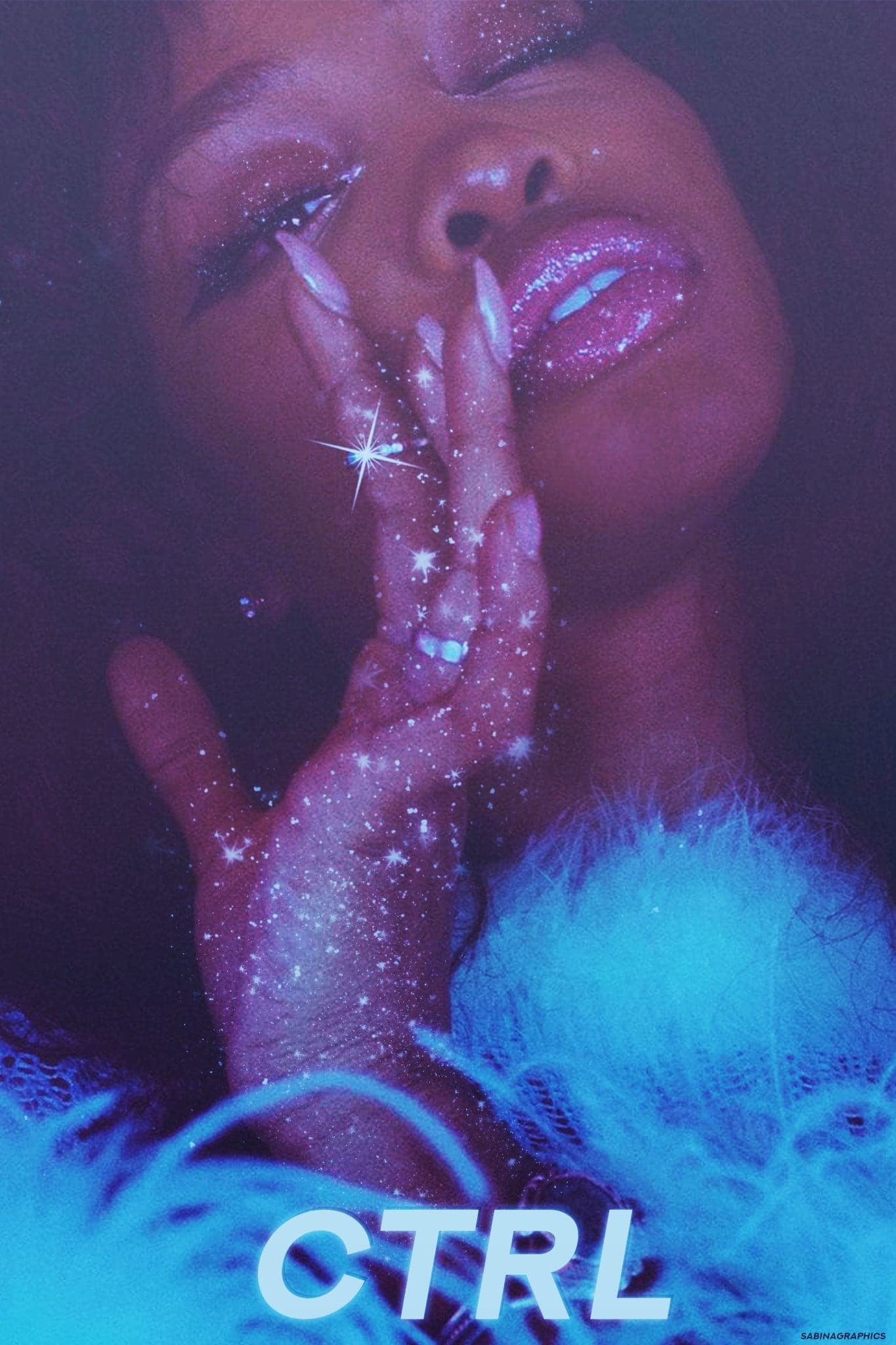 1365x2048 SZA 'Glitter Ctrl' Poster