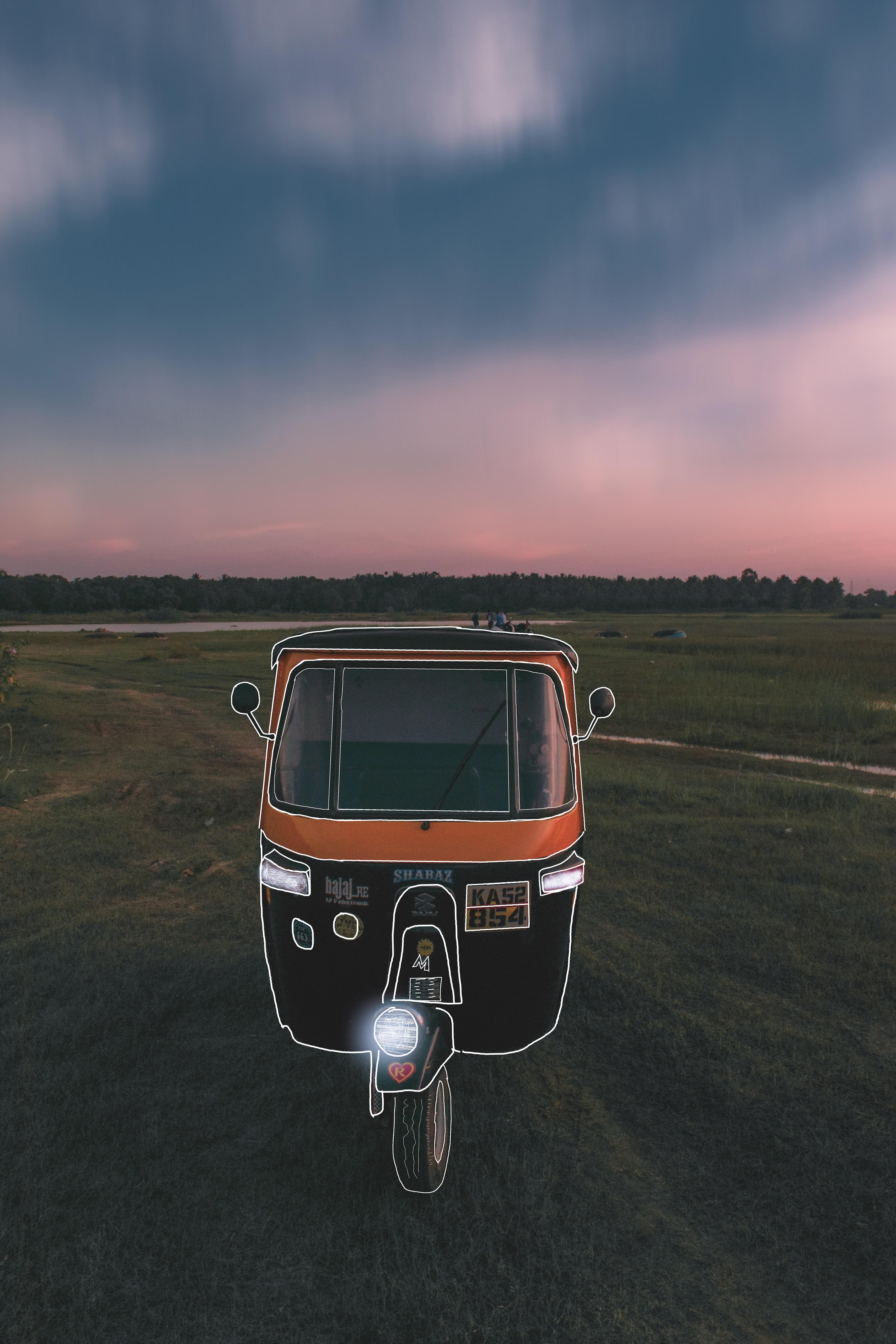 3892x5836 Rickshaw Wallpaper