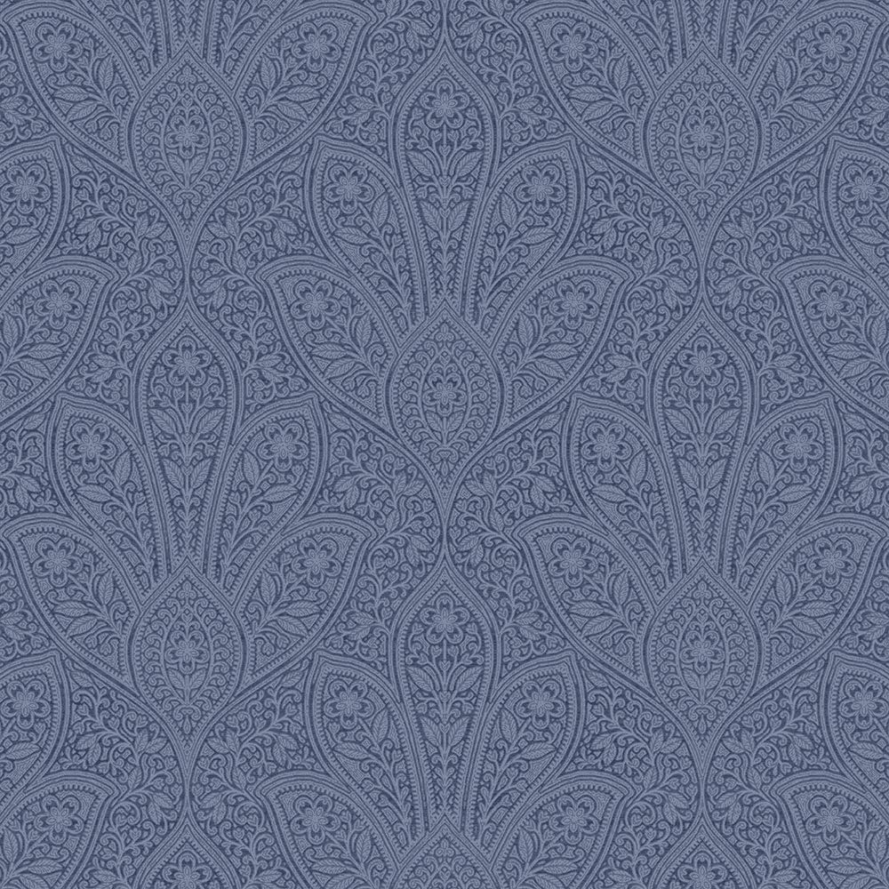 1000x1000 Norwall FH37546 Distressed Paisley Prepasted Wallpaper, Navy Blue, Blue, Navy, Indigo, Indigo Blue