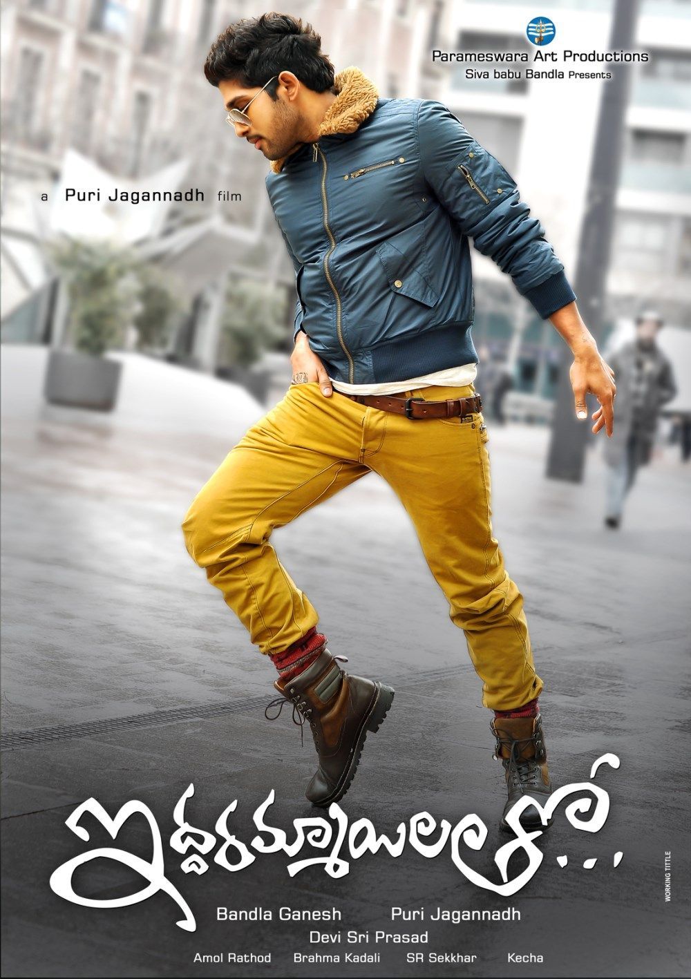 1000x1417 Iddarammayilatho Movie Posters. Wallpaper