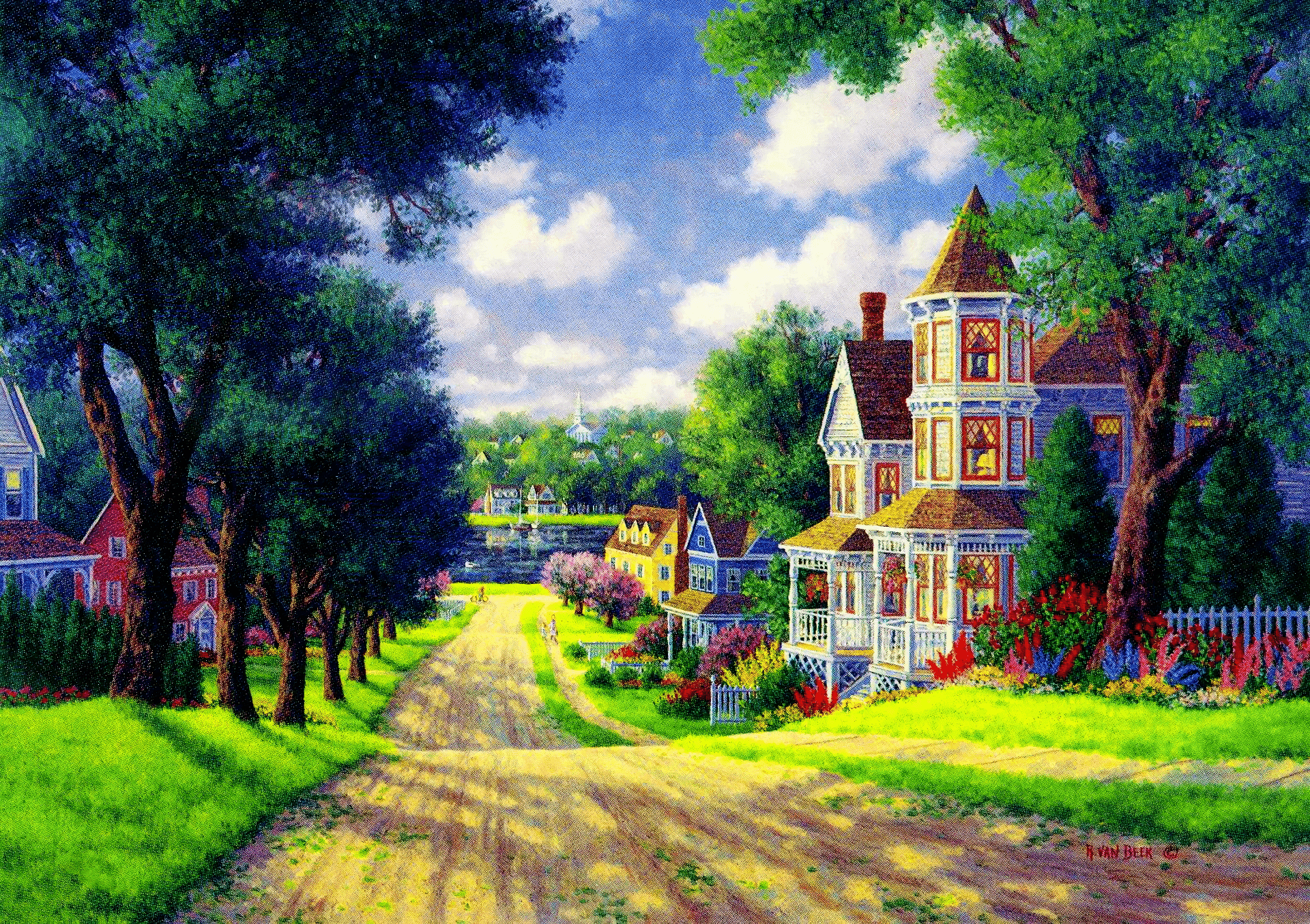 1920x1356 Village Road by Randy Van Beek