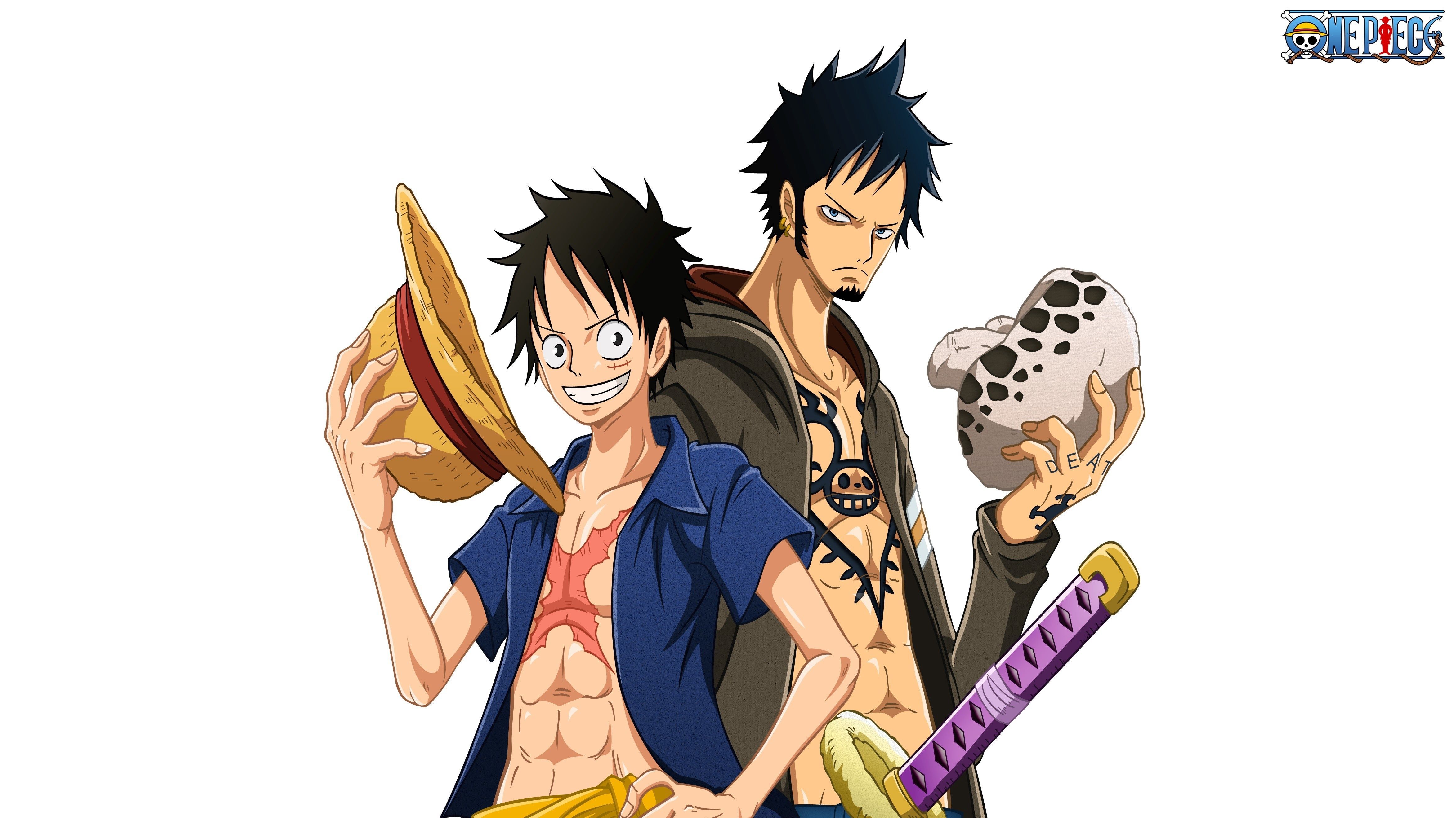 4694x2640 HD Wallpaper One Piece PC Trafalgar Law. One piece luffy, One piece anime, One piece manga