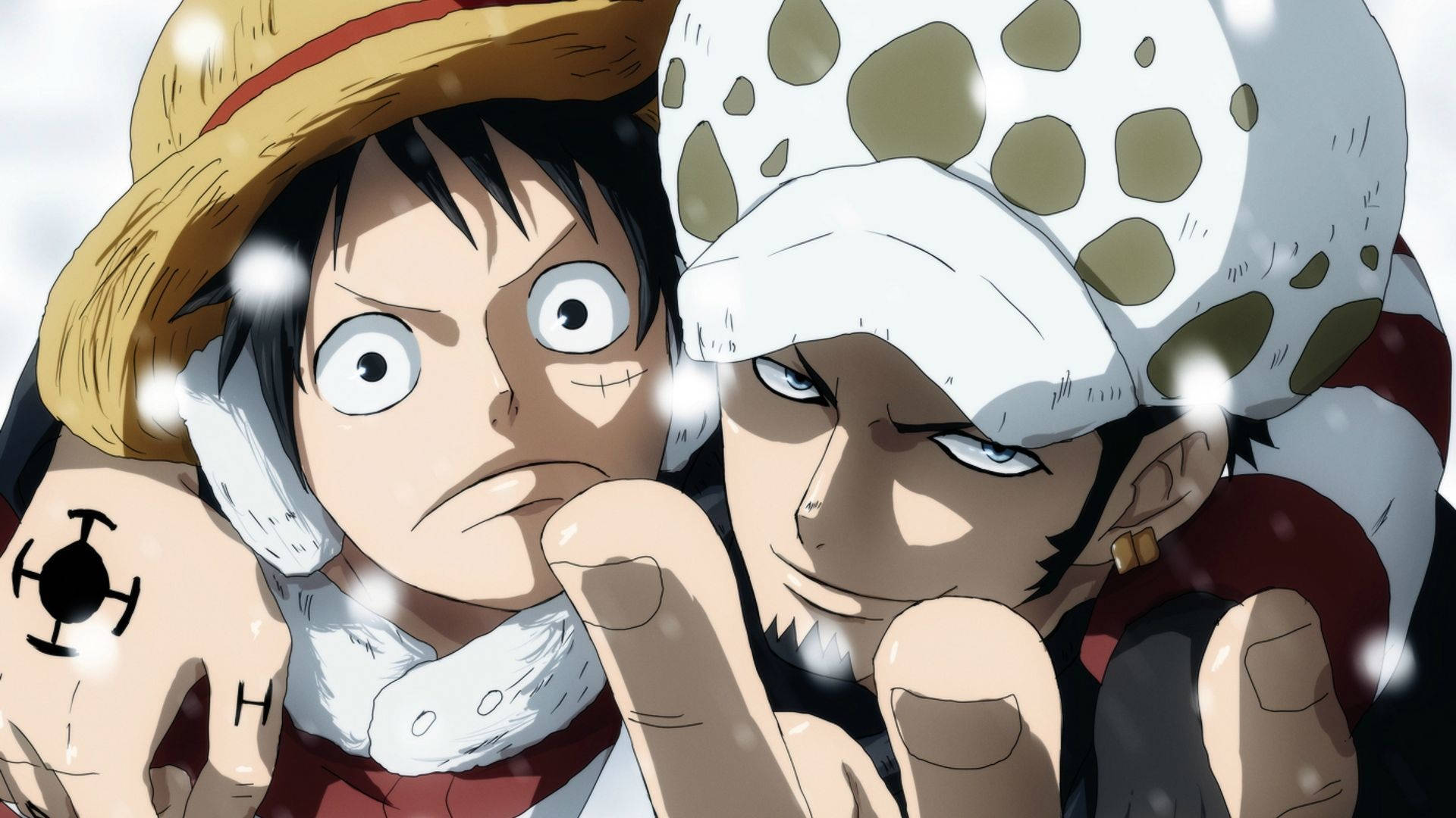 1920x1080 Download Luffy And Law Anime Profile Wallpaper