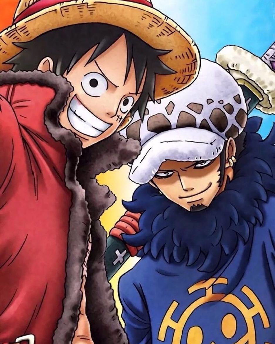 937x1171 One piece Monkey D luffy and Law. Manga anime one piece, Monkey d luffy, One piece luffy