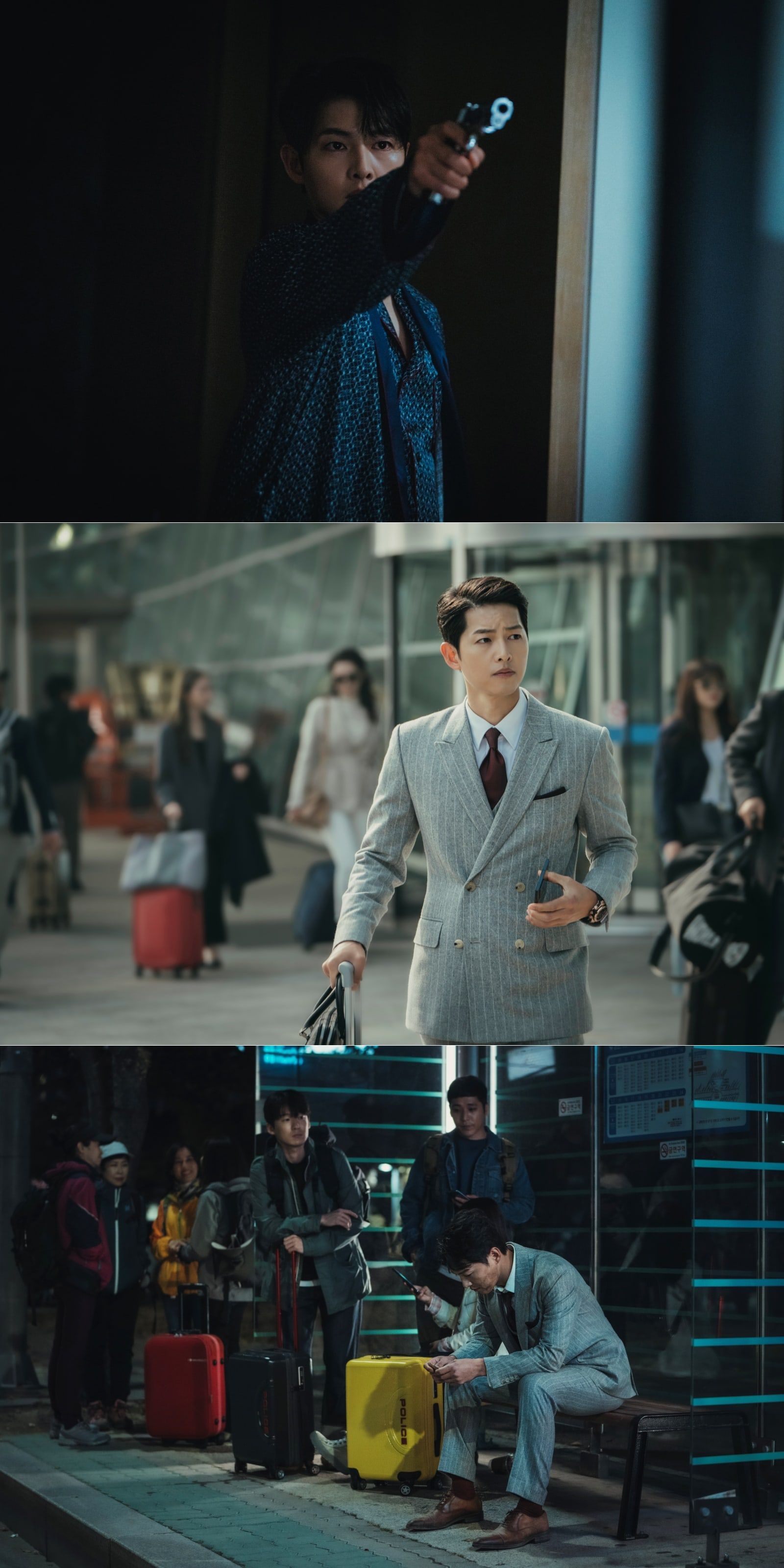 1600x3200 Upcoming Drama “Vincenzo” Previews Song Joong Ki Experiencing Turbulent Times In Korea