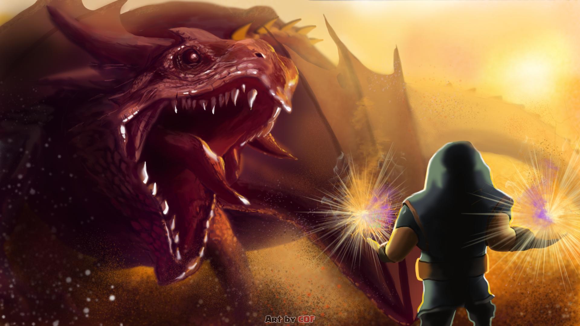 1920x1080 Clash Of Clans Wizard Wallpaper