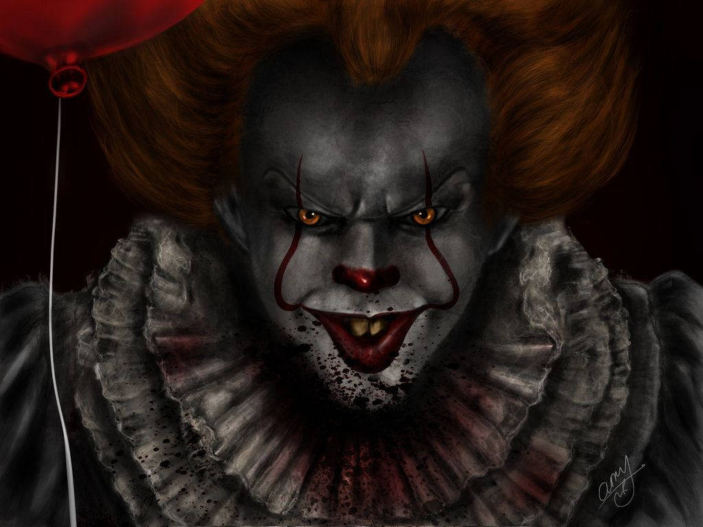 1024x768 Pennywise Wallpaper