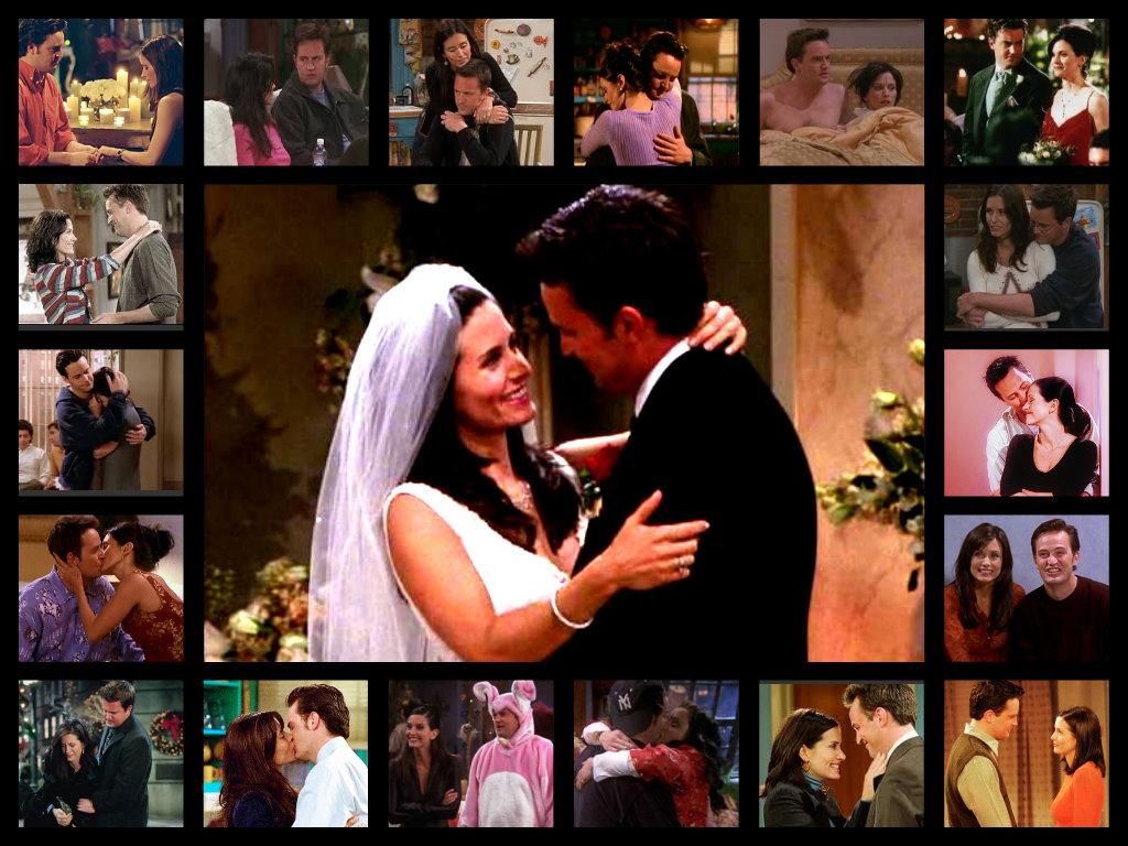 1024x768 Monica And Chandler Mondler Wallpaper