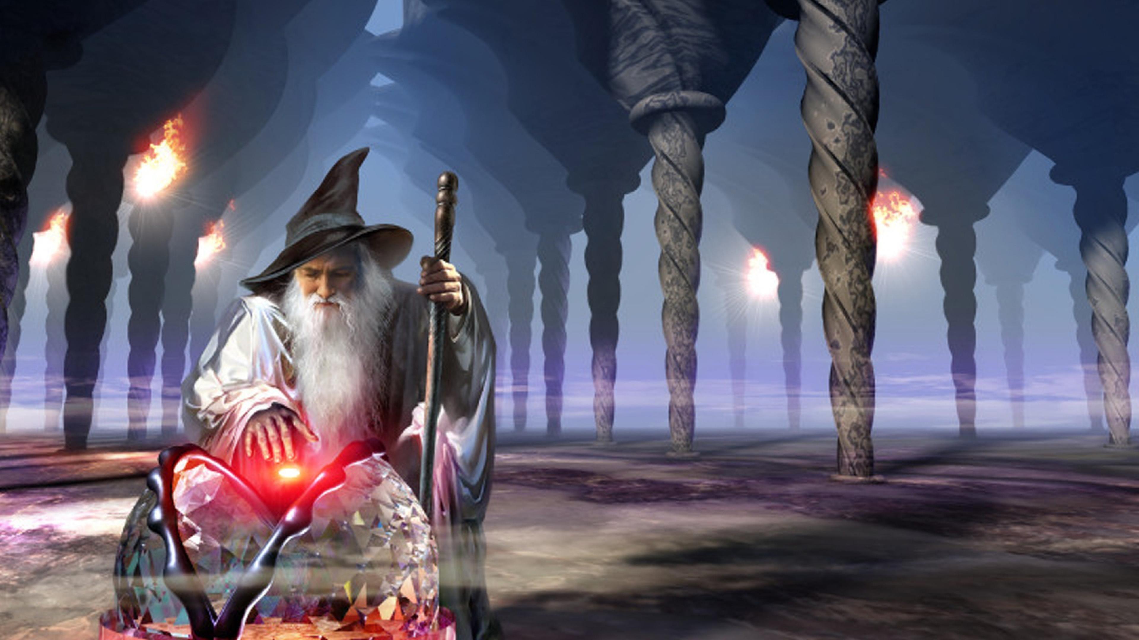3840x2160 Coc Wizard Wallpaper