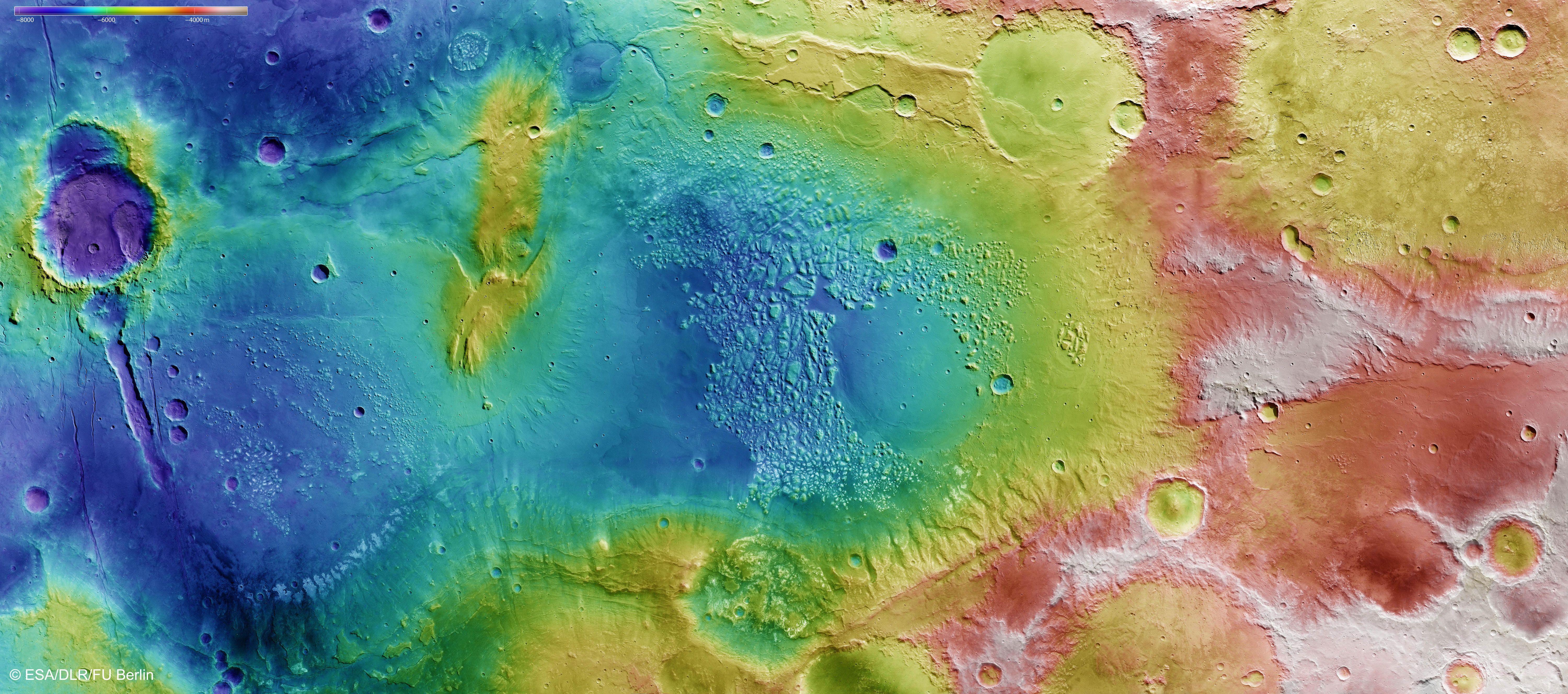 6000x2656 Atlantis Chaos (Jun 2014) • Planetary Sciences and Remote Sensing • Department of Earth Sciences