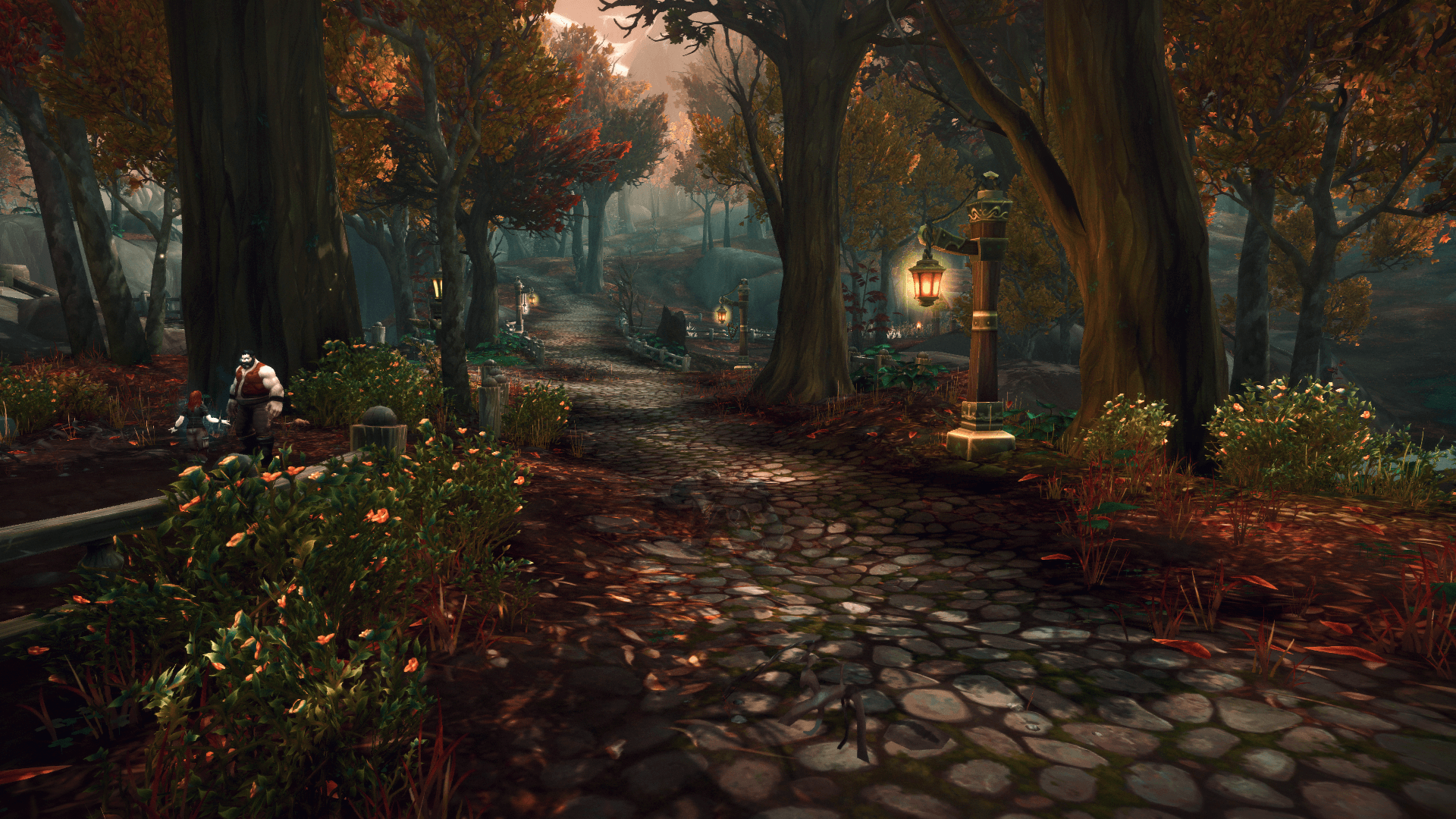1920x1080 Dark Cottagecore Desktop Wallpaper
