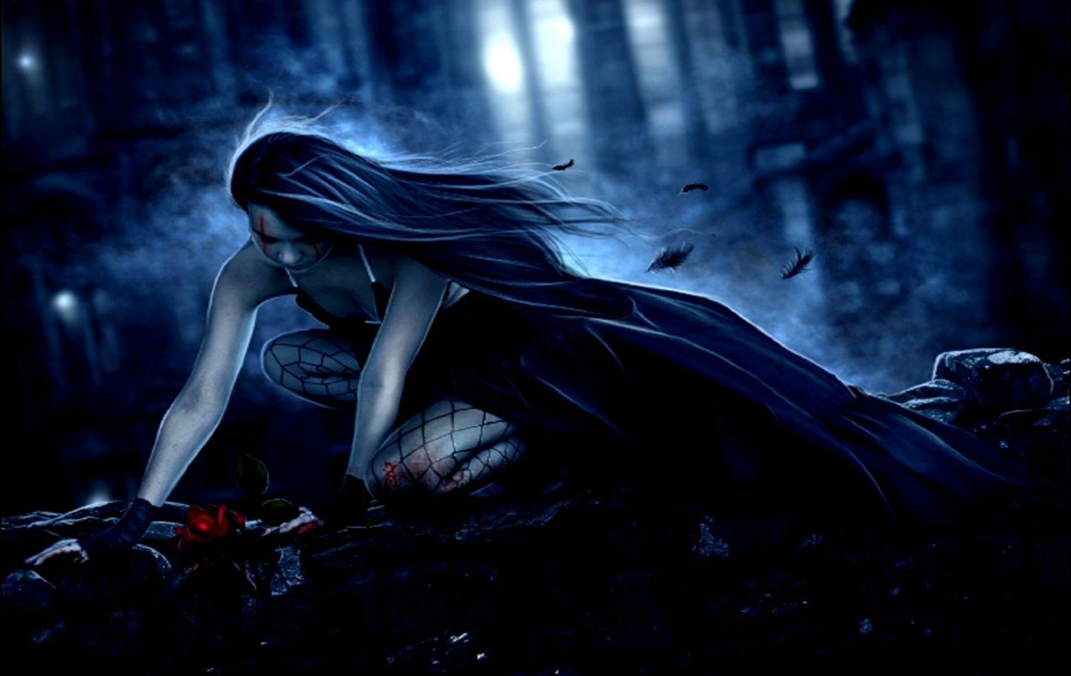 1562x987 Gothic Fantasy Wallpaper HD