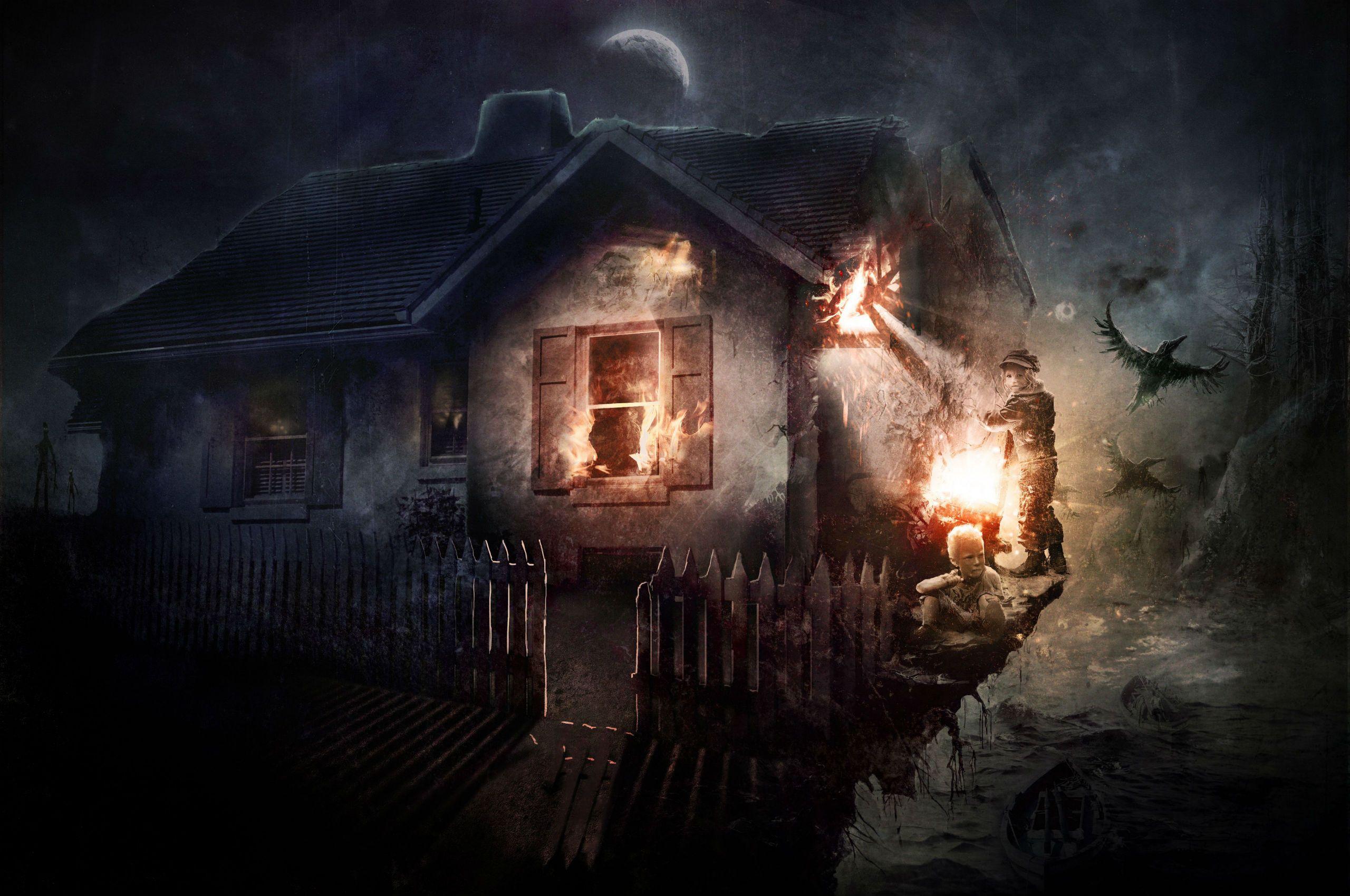 2560x1700 Gothic christmas wallpaper dark
