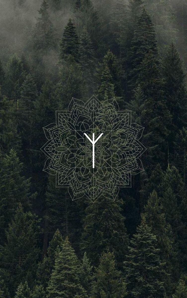 752x1200 Protection rune wallpaper. Viking wallpaper, Witchy wallpaper, Nordic runes