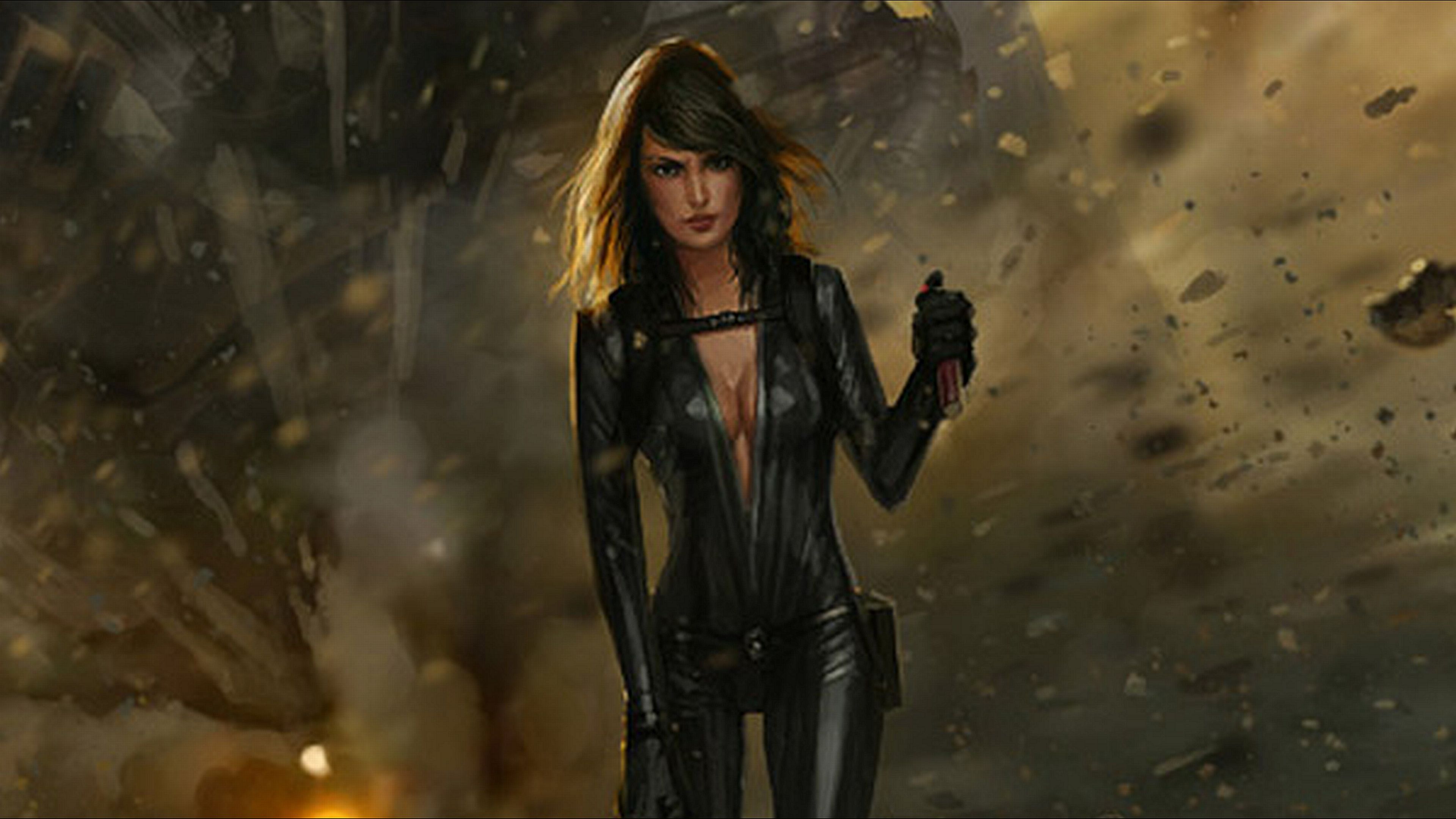 3840x2160 Sci Fi Women 4k Ultra HD Wallpaper