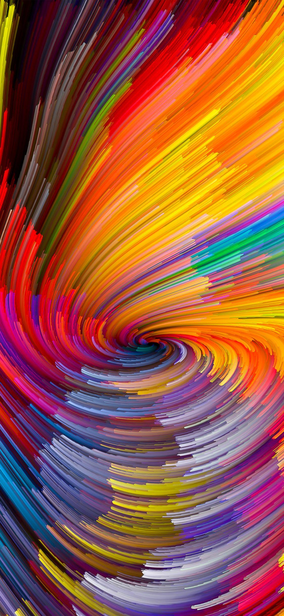 1125x2436 iPhone X wallpaper. digital abstract line