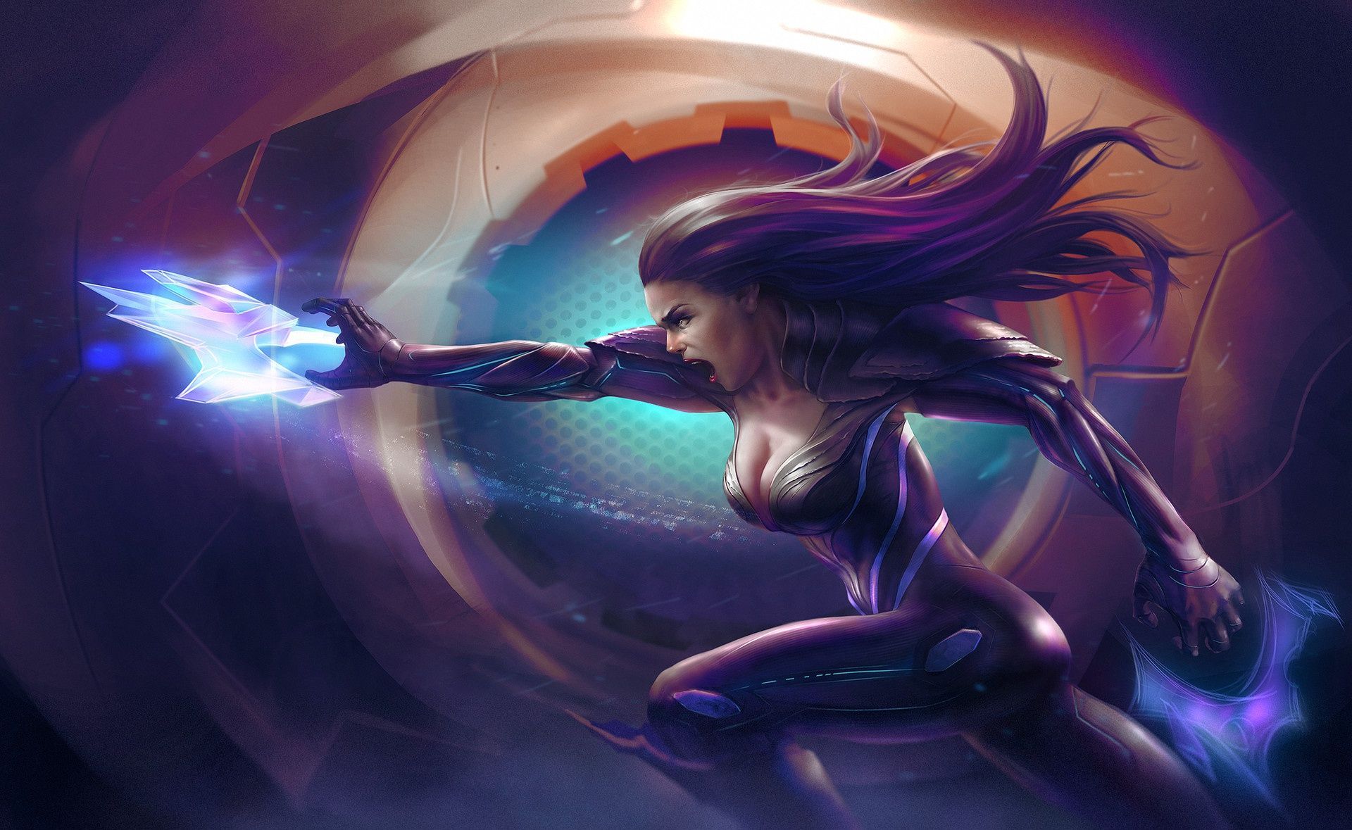 1920x1179 Long Hair Magic Scifi Women 1600x1200 Resolution HD 4k Wallpaper, Image, Background, Photo and Picture