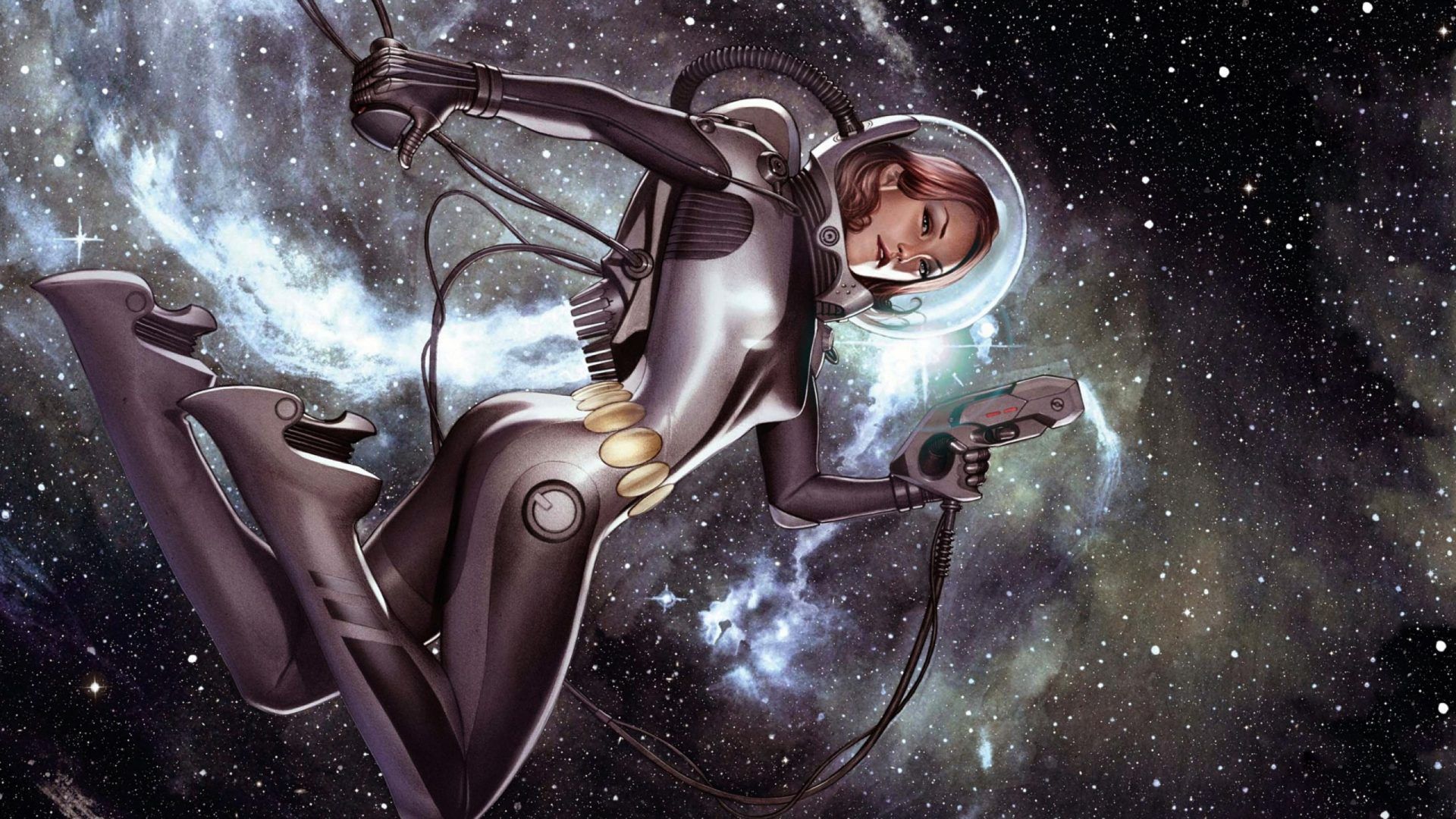 1920x1080 Sci Fi Women Warrior Woman Girl Girls Futuristic Artwork 2560x1600 :