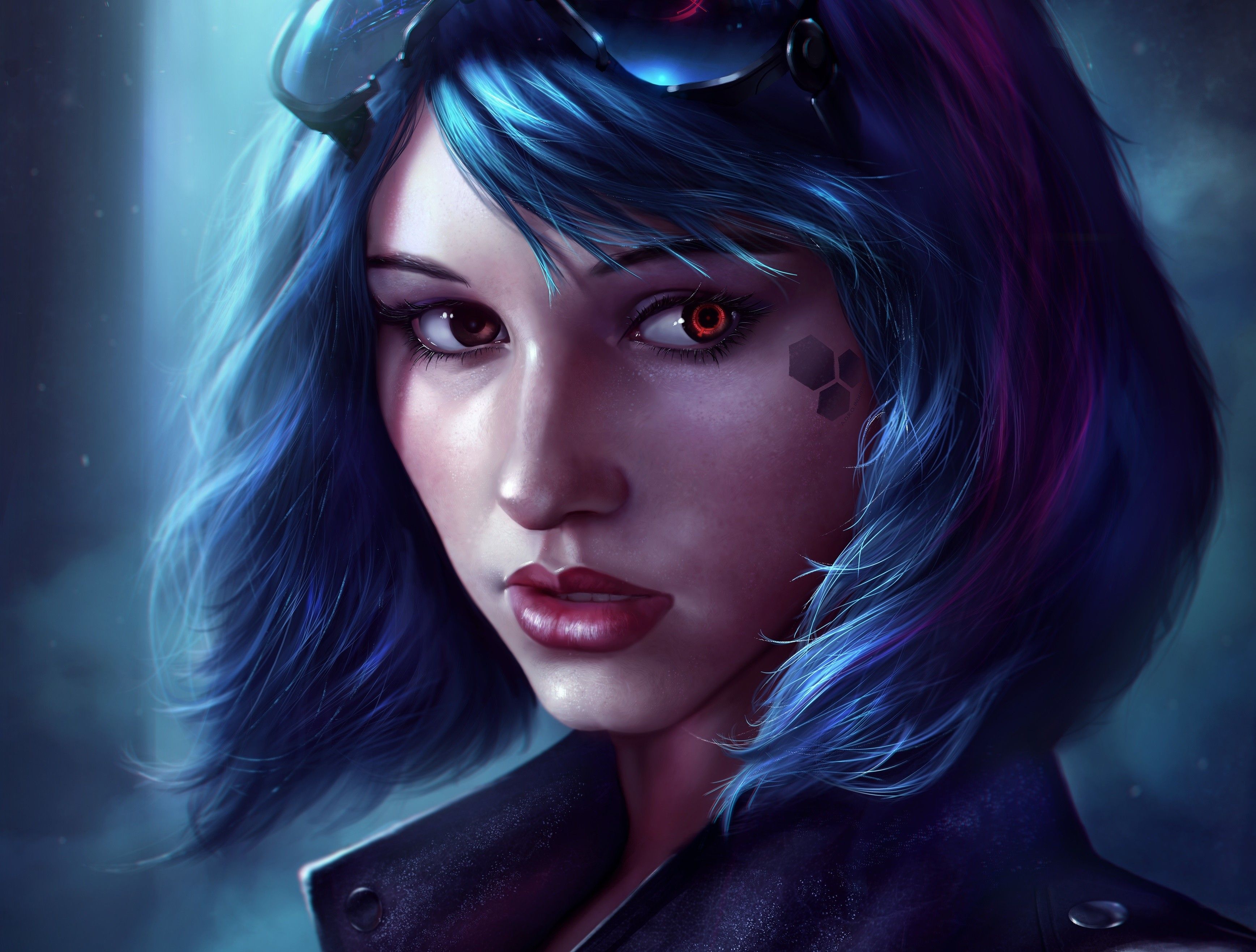 3474x2633 women science fiction artwork wallpaper