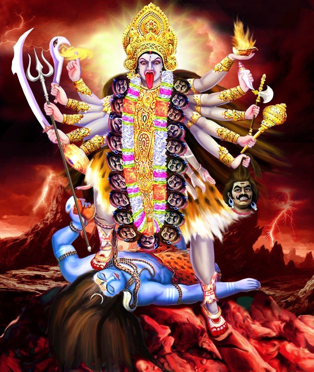 1000x1185 HiNDU GOD: Kali: The Dark Mother