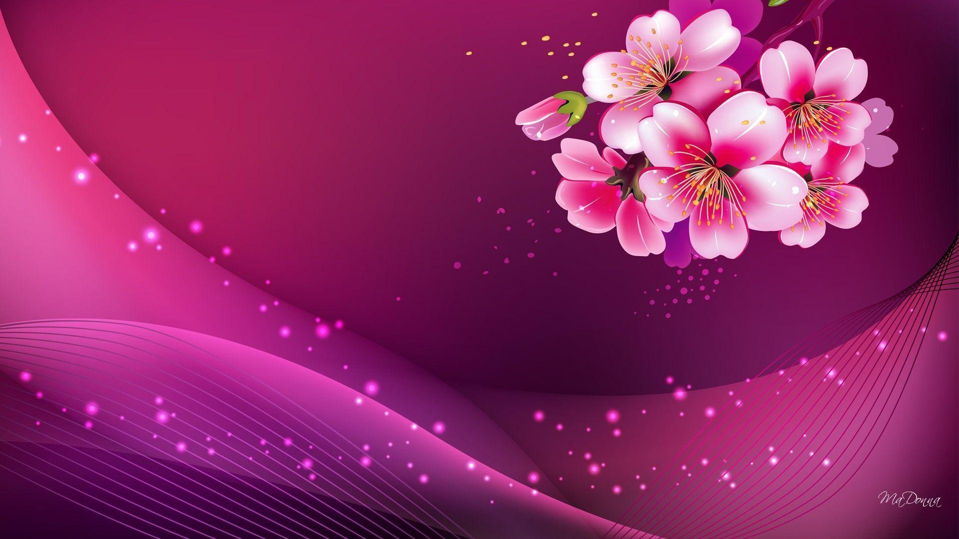 1920x1080 Cool Pink Desktop Wallpaper