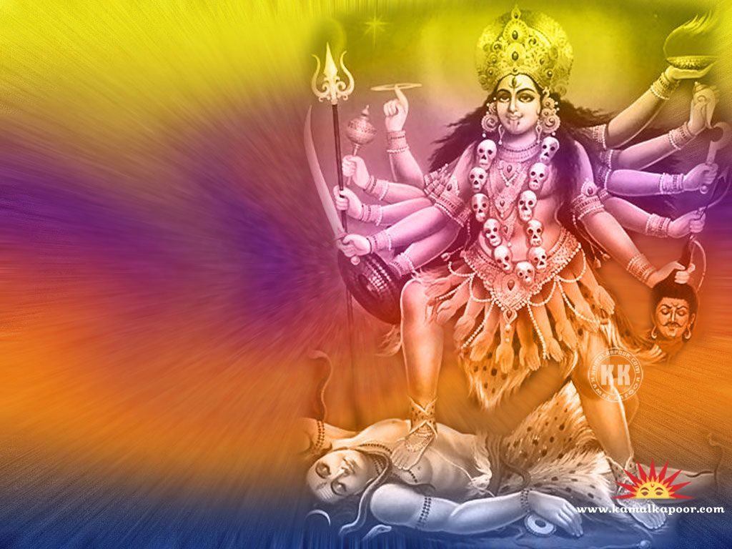 1024x768 Kali Wallpaper, free Kali Ma Wallpaper computer background, Hindu goddess Mahakali Wallpaper free