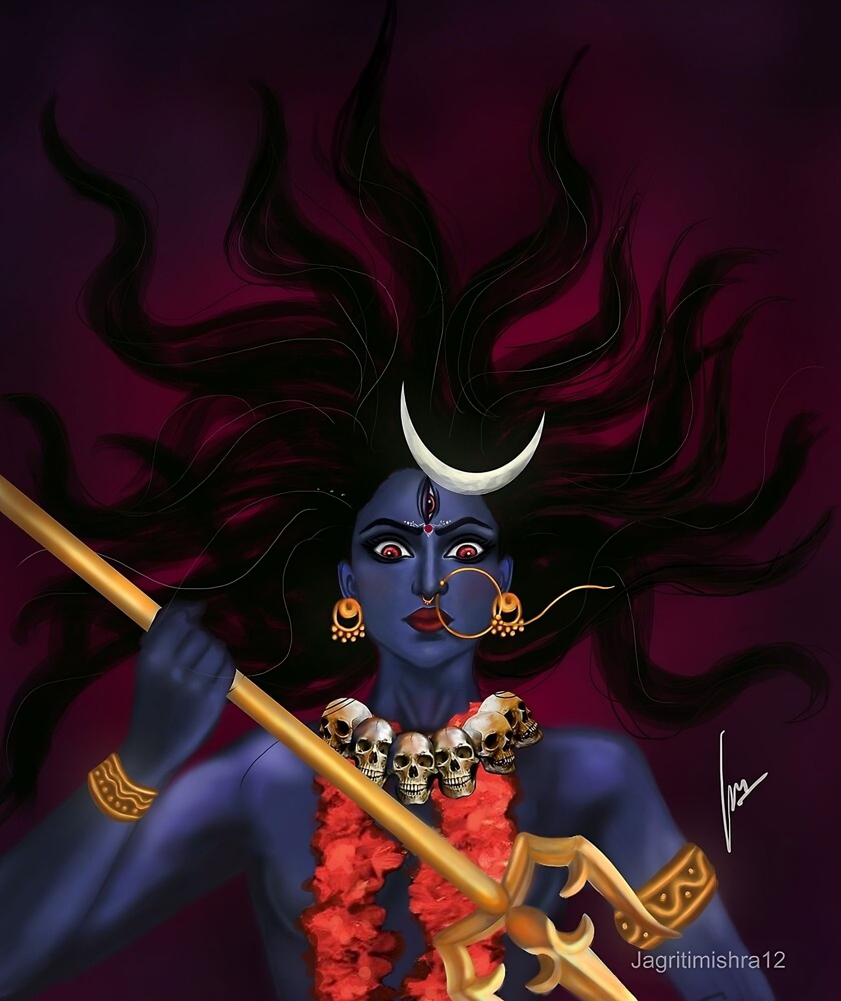 1680x2000 Mahakali Photo mahakali Wallpaper Download