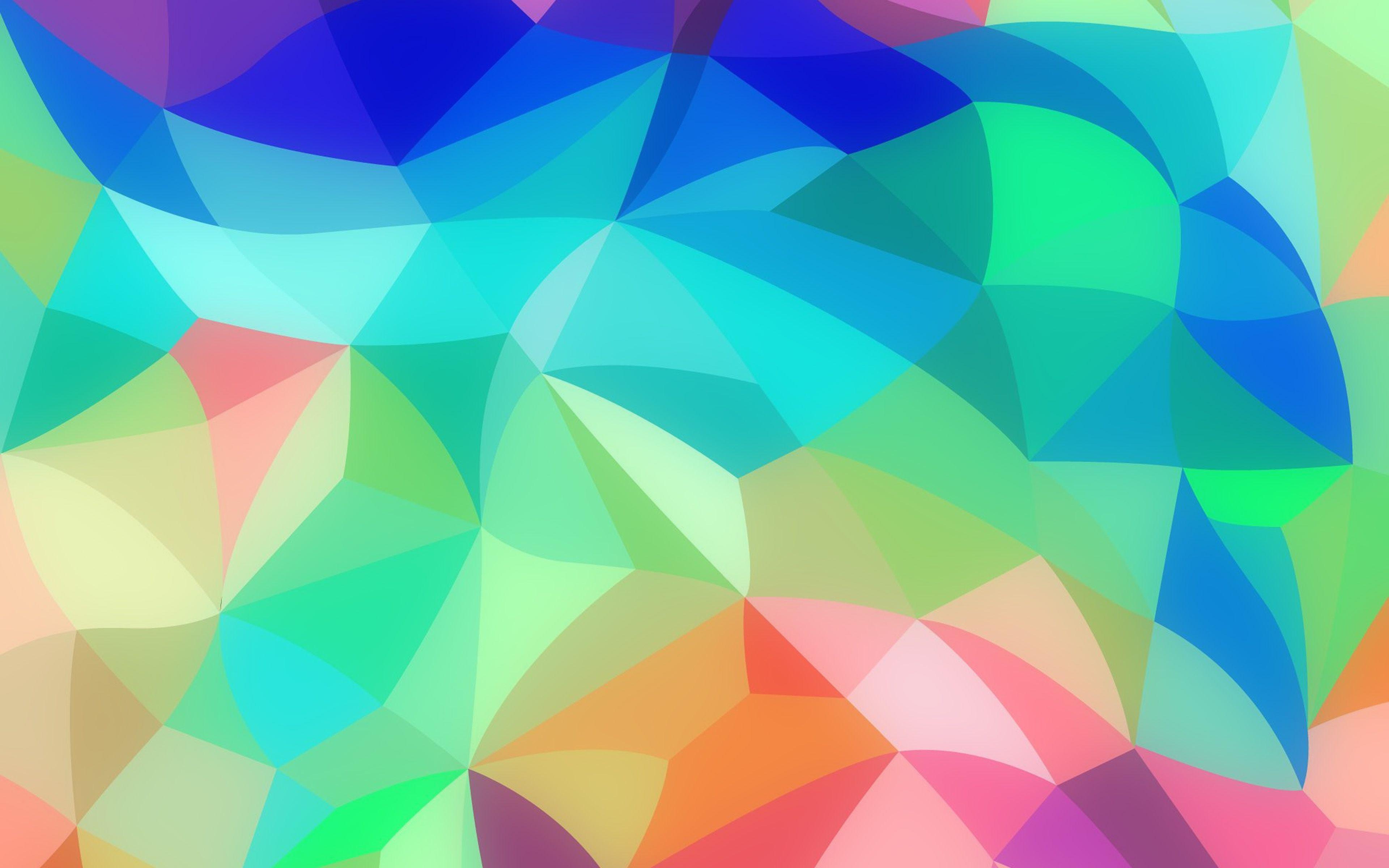 3840x2400 Rainbow Abstract Colors Pastel Pattern Wallpaper