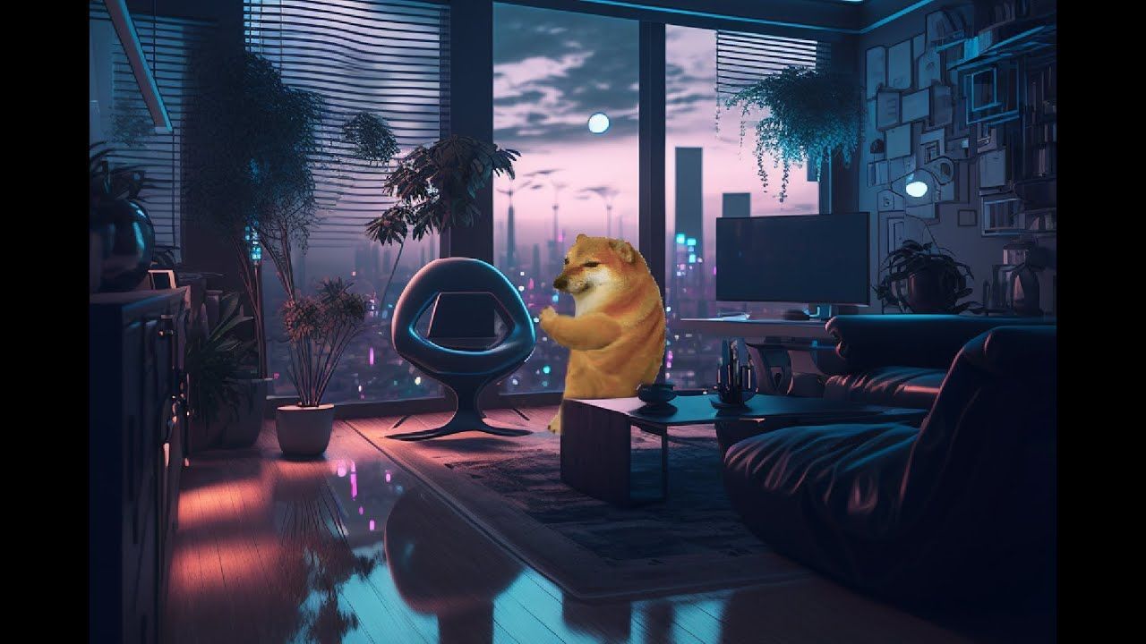 1280x720 Cheems Lo Fi. Sesión 1
