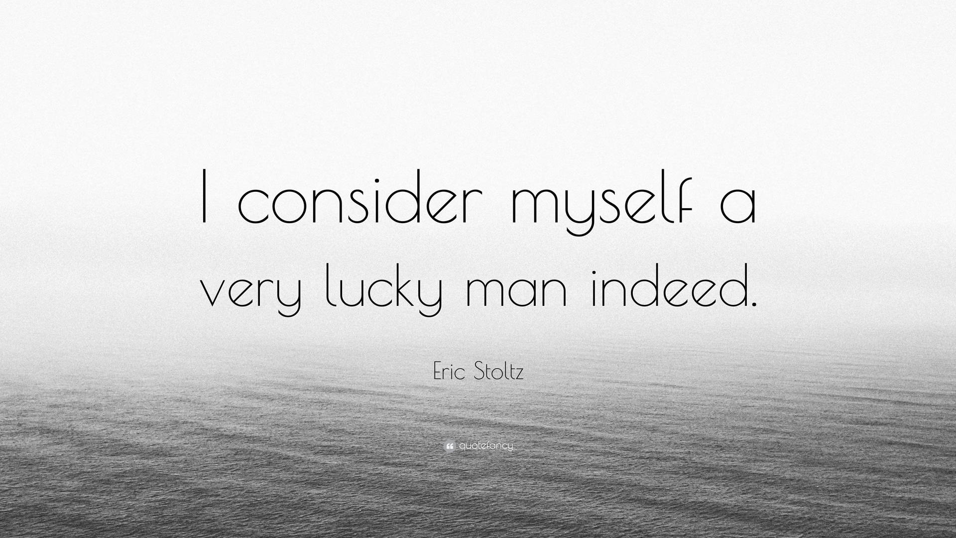 1920x1080 Lucky Quote With Indeed Word Wallpaper