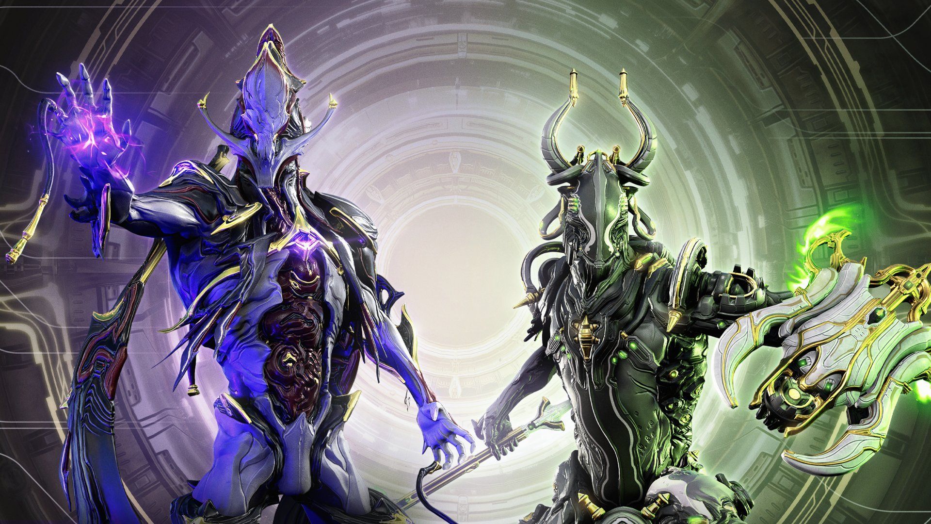 1920x1080 WARFRAME on X: Summon the powers of Oberon Prime and Nekros Prime! Heal your Squadmates and take command of the undead. / X