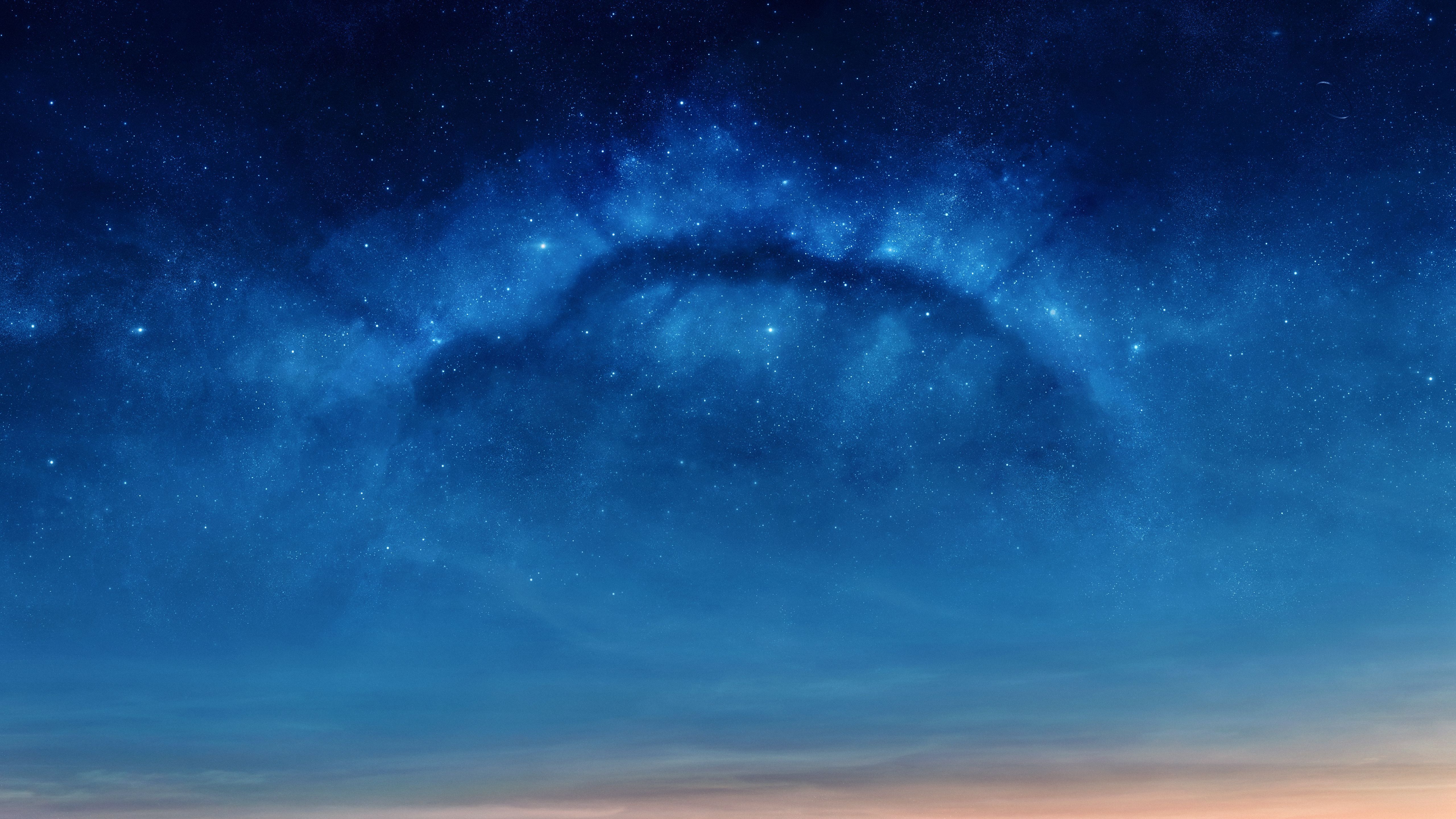 5120x2880 Starry Blue SKy
