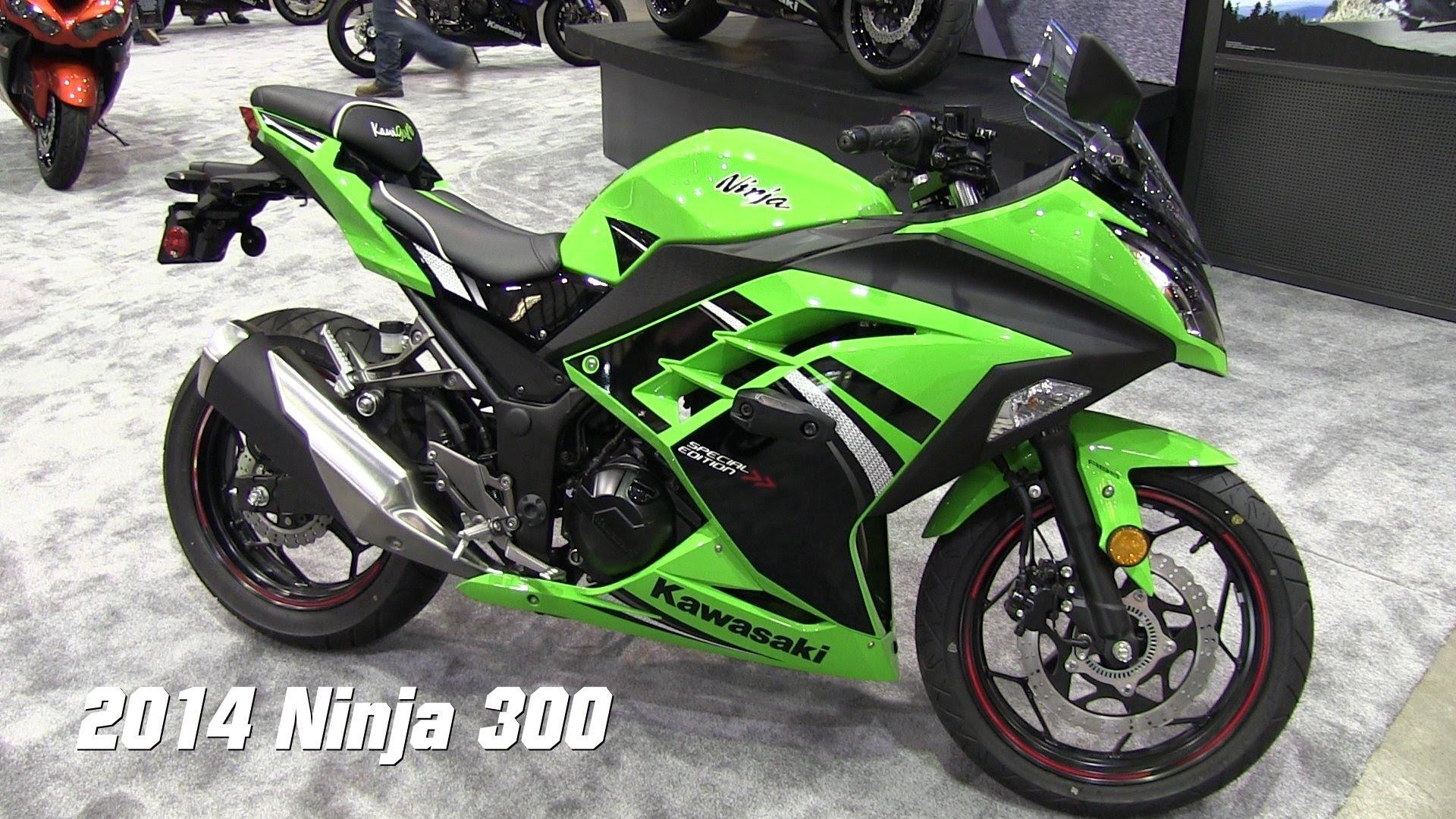 1920x1080 Kawasaki Ninja 300 Grey