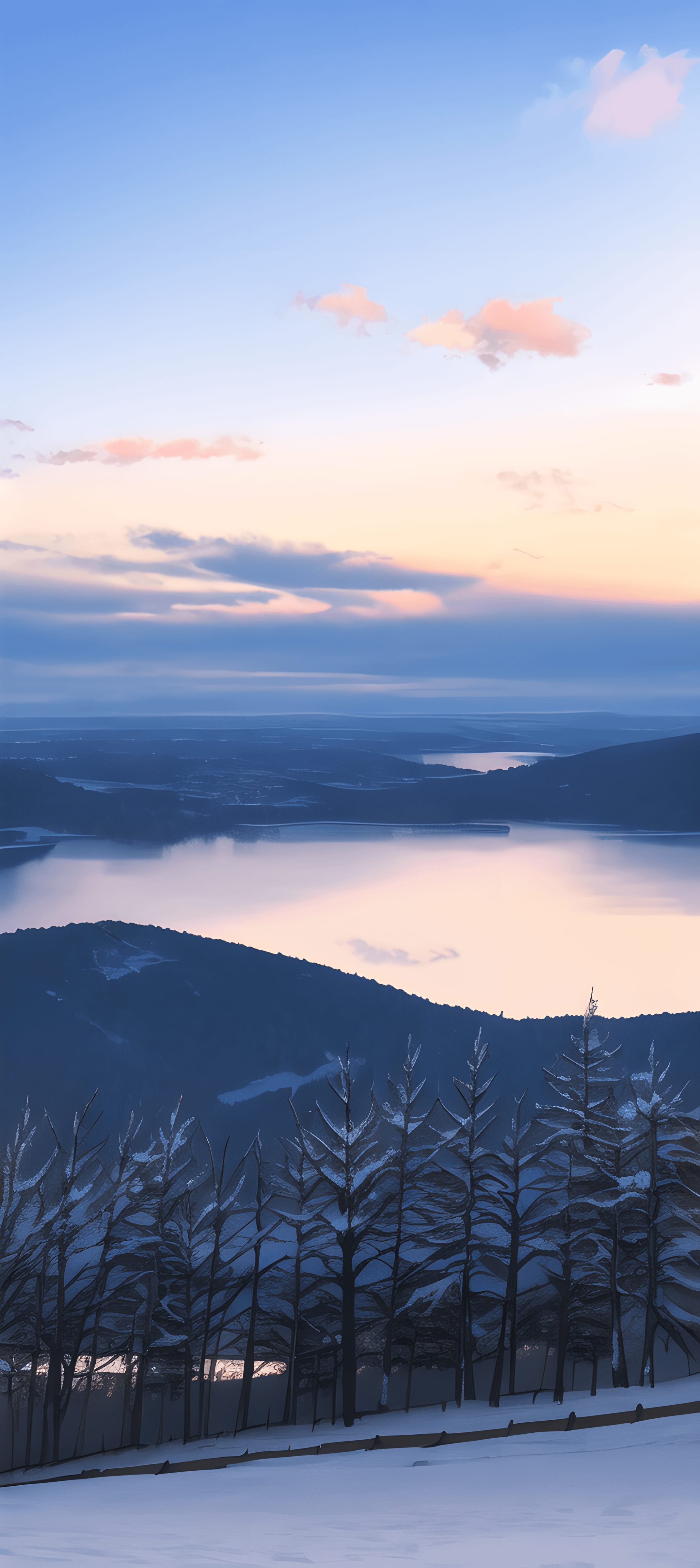 2144x4800 Nature wallpaper 1080x2400 (AI Generated)