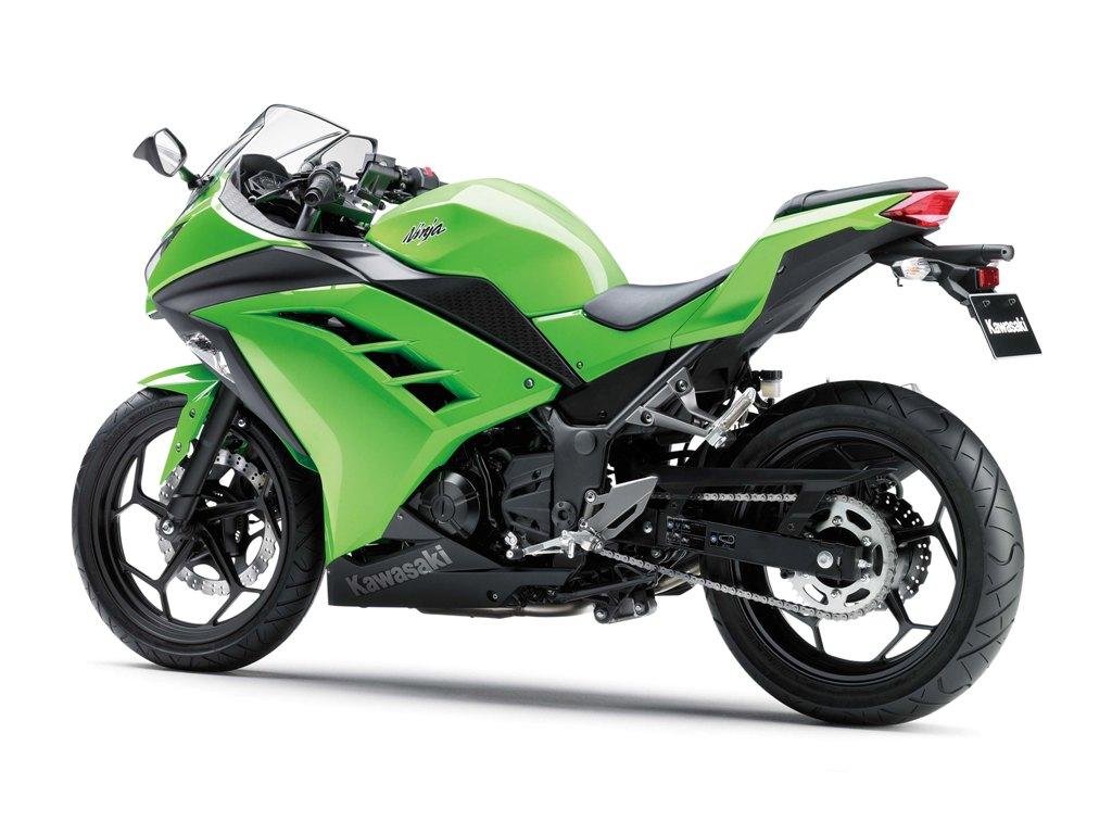 1024x768 Kawasaki Ninja 300 Grey