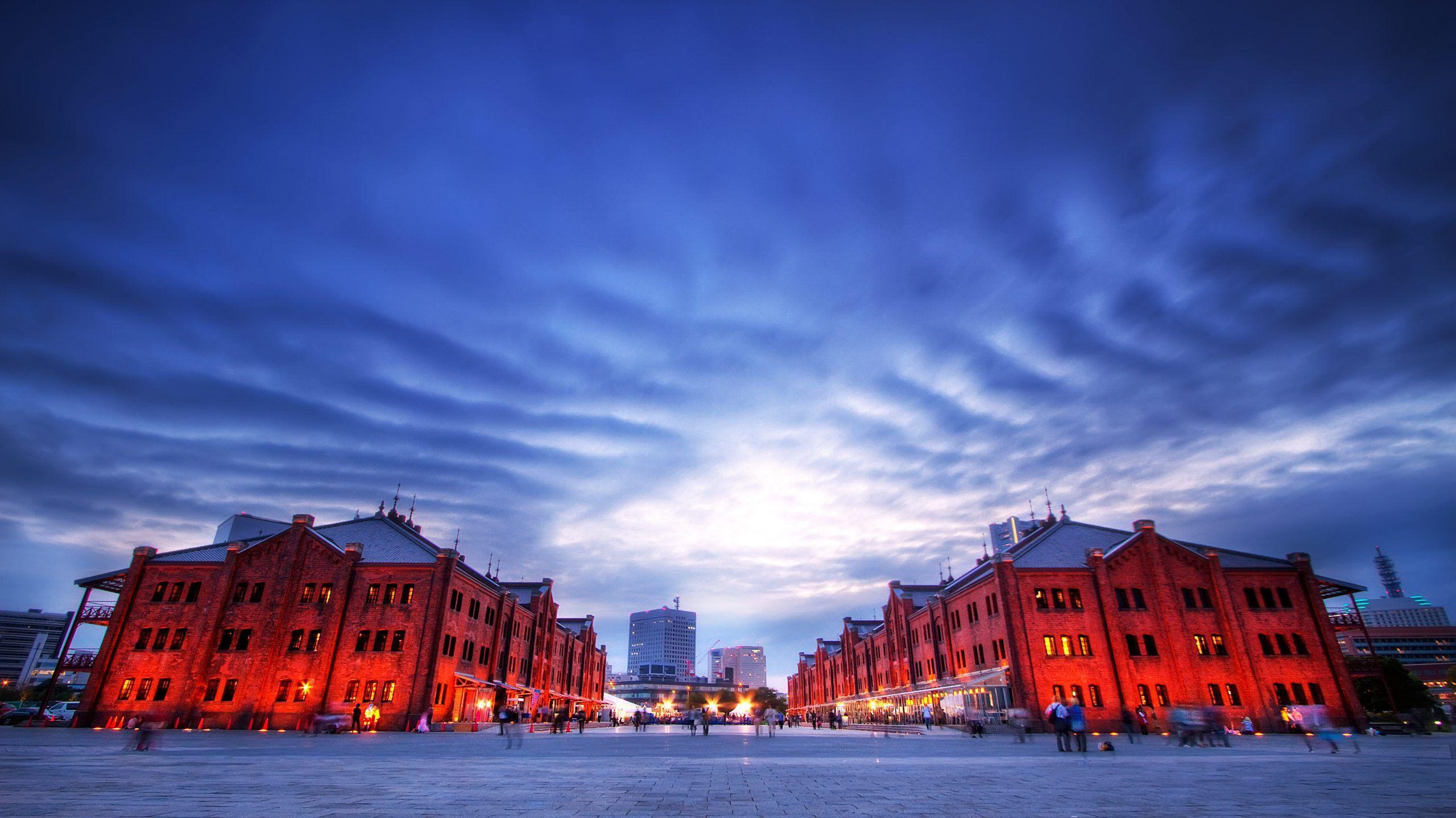 2560x1440 Yokohama Red Brick Warehouse