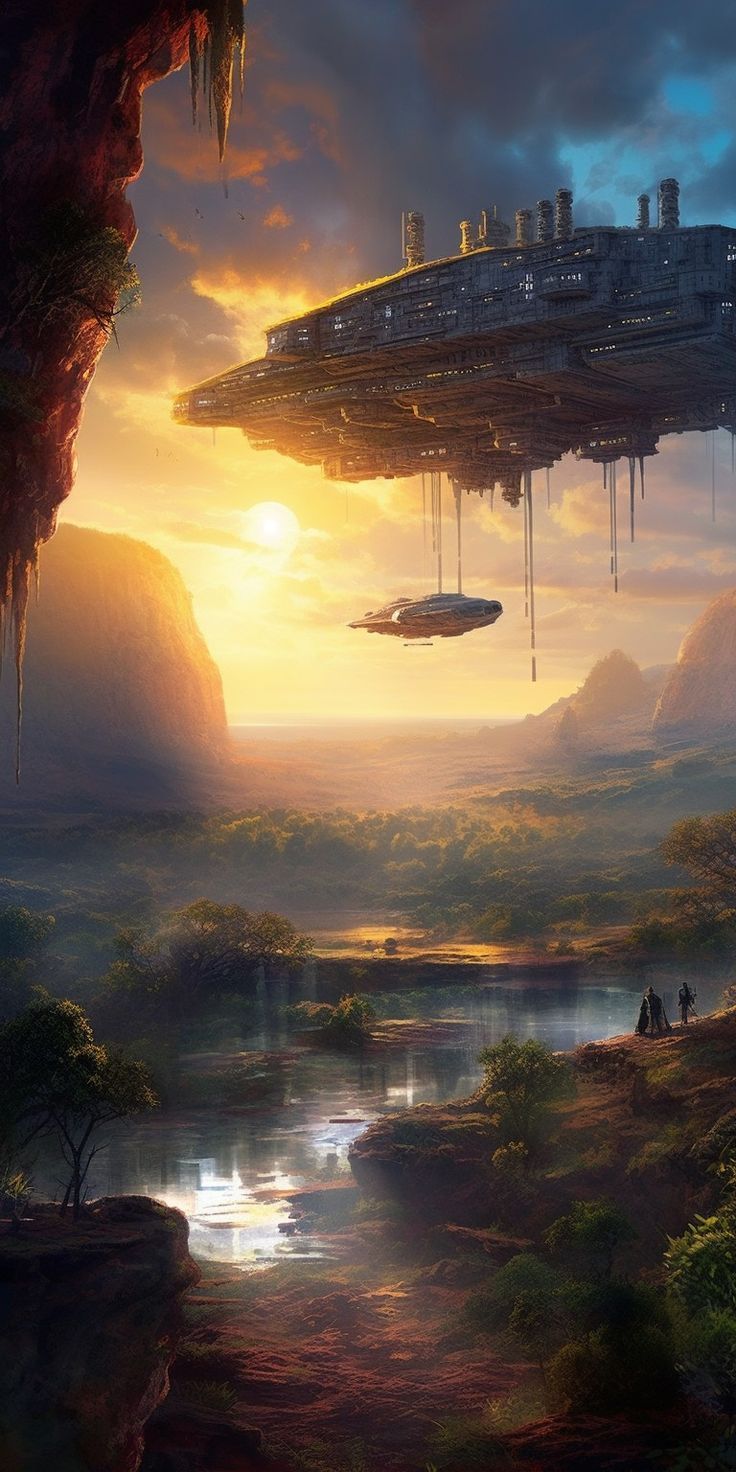 736x1472 Star Wars landscape. Sci fi landscape, Star wars background, Star wars planets