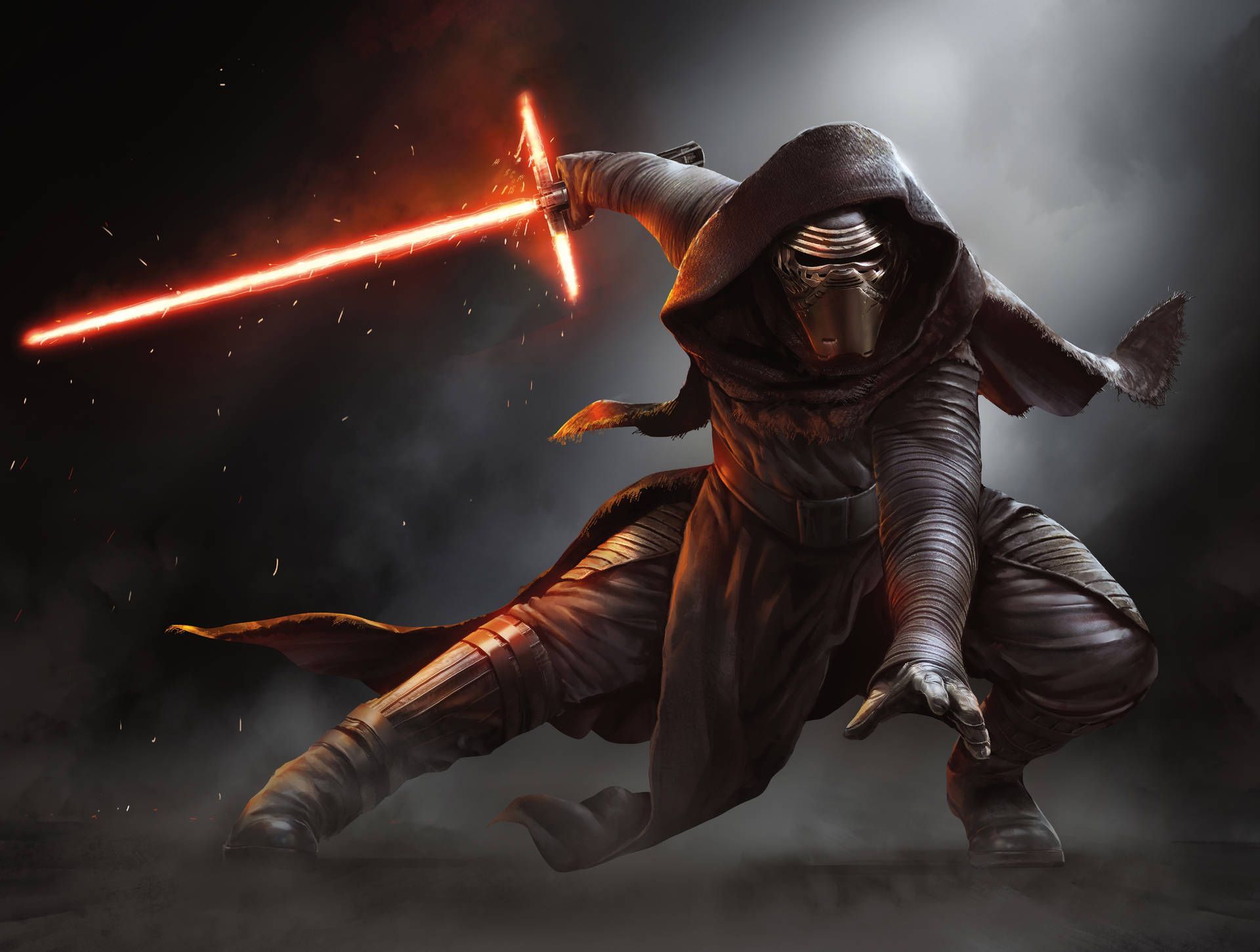 1920x1451 Download Visit a galaxy far, far away with a breathtaking view of the Star Wars Landscape Wallpaper