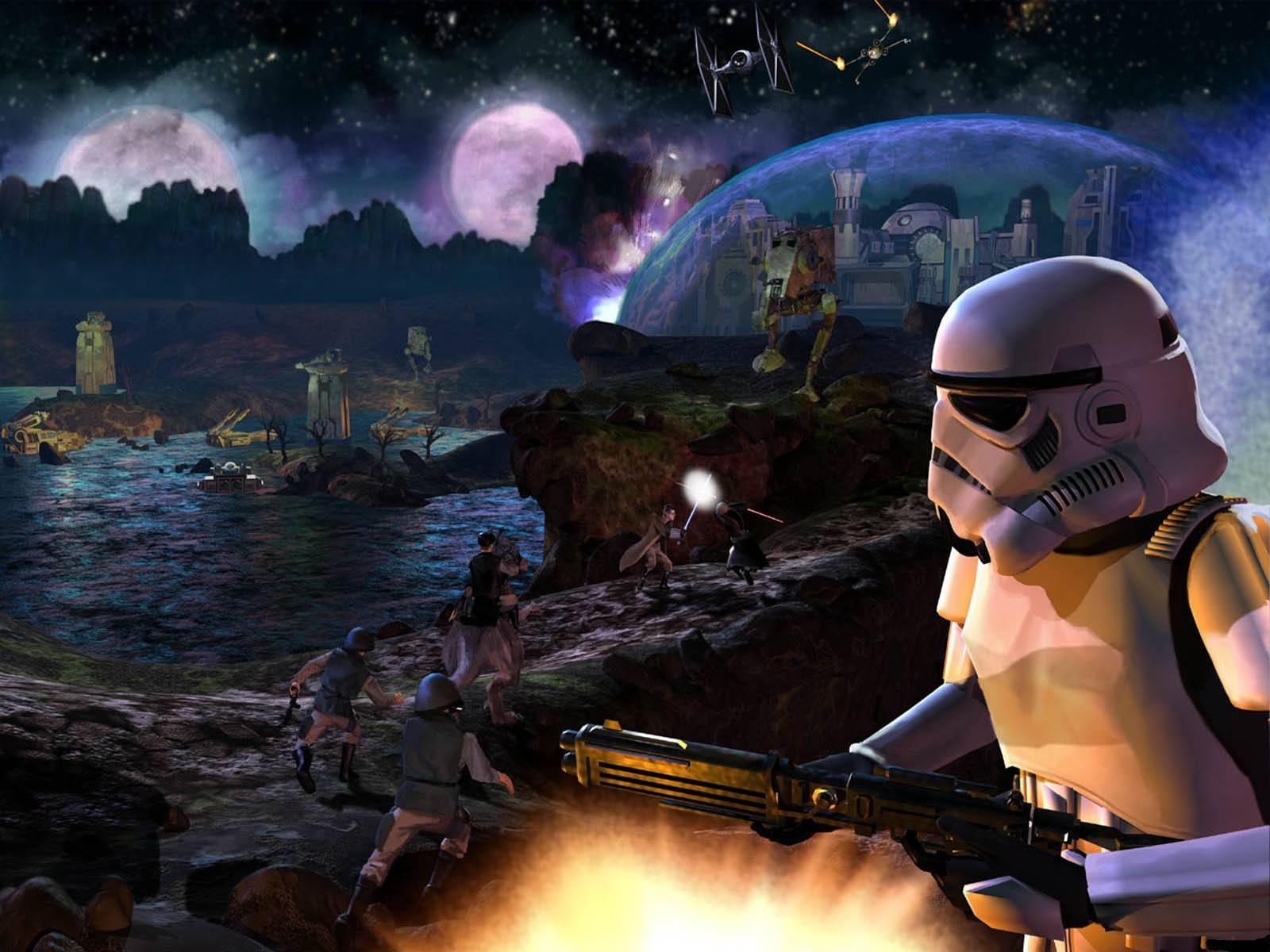 1600x1200 Star Wars Landscape Wallpaper