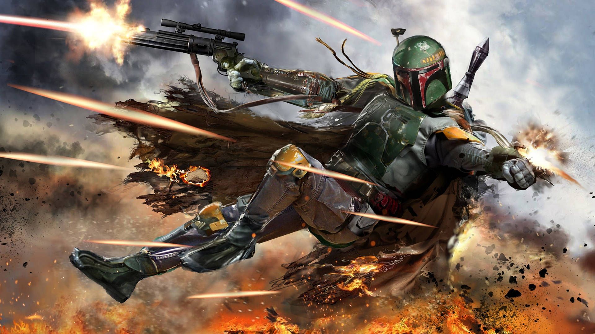 1920x1080 Download Unforgettable journey to Star Wars Landscape Wallpaper