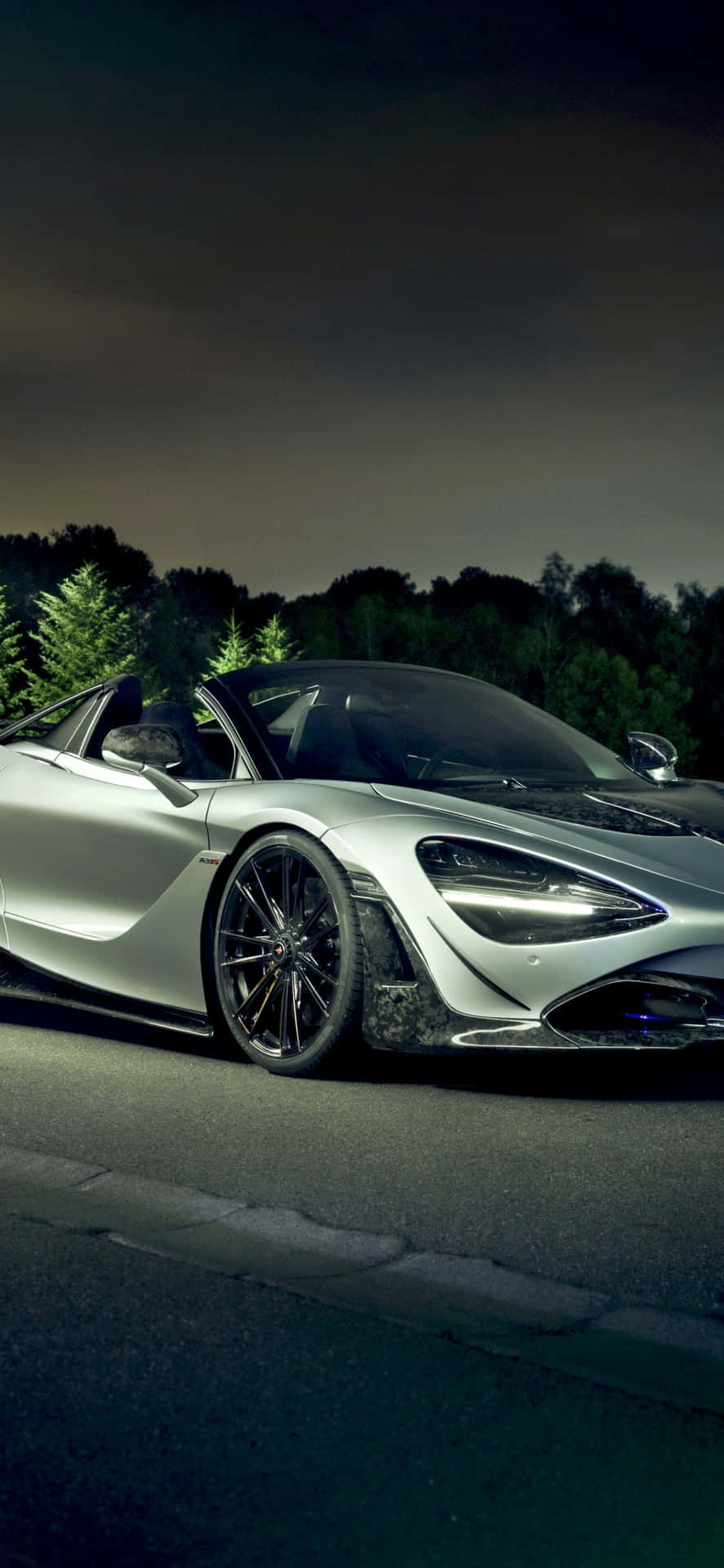 887x1920 Download iPhone X Mclaren 720s Spider Novitec Background