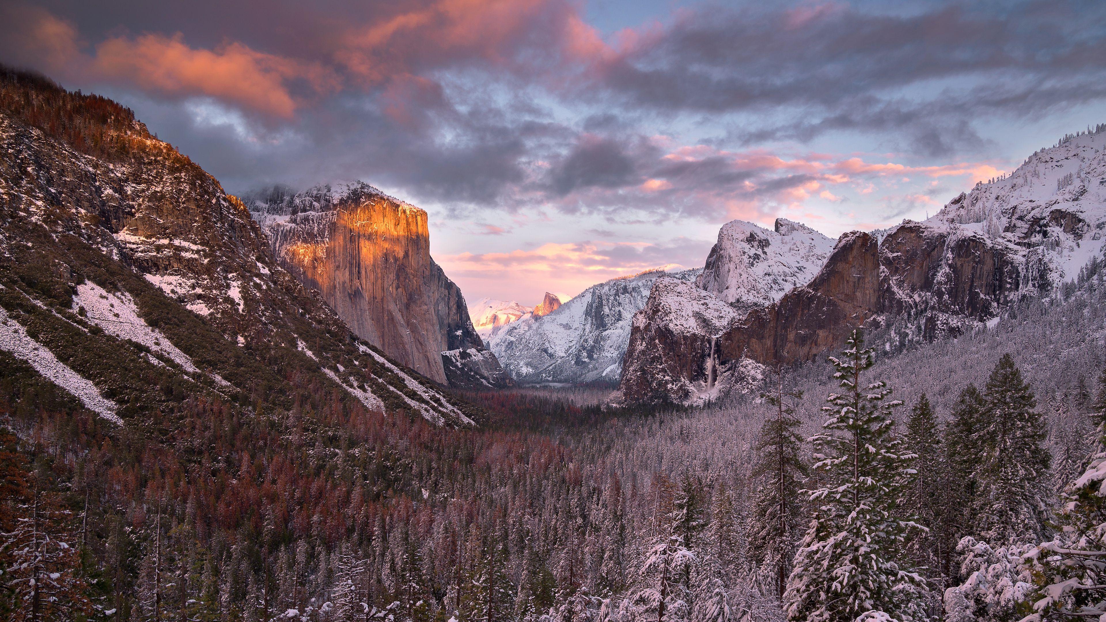 3840x2160 Wallpaper 4k Yosemite National Park USA 4k 4k Wallpaper, HD